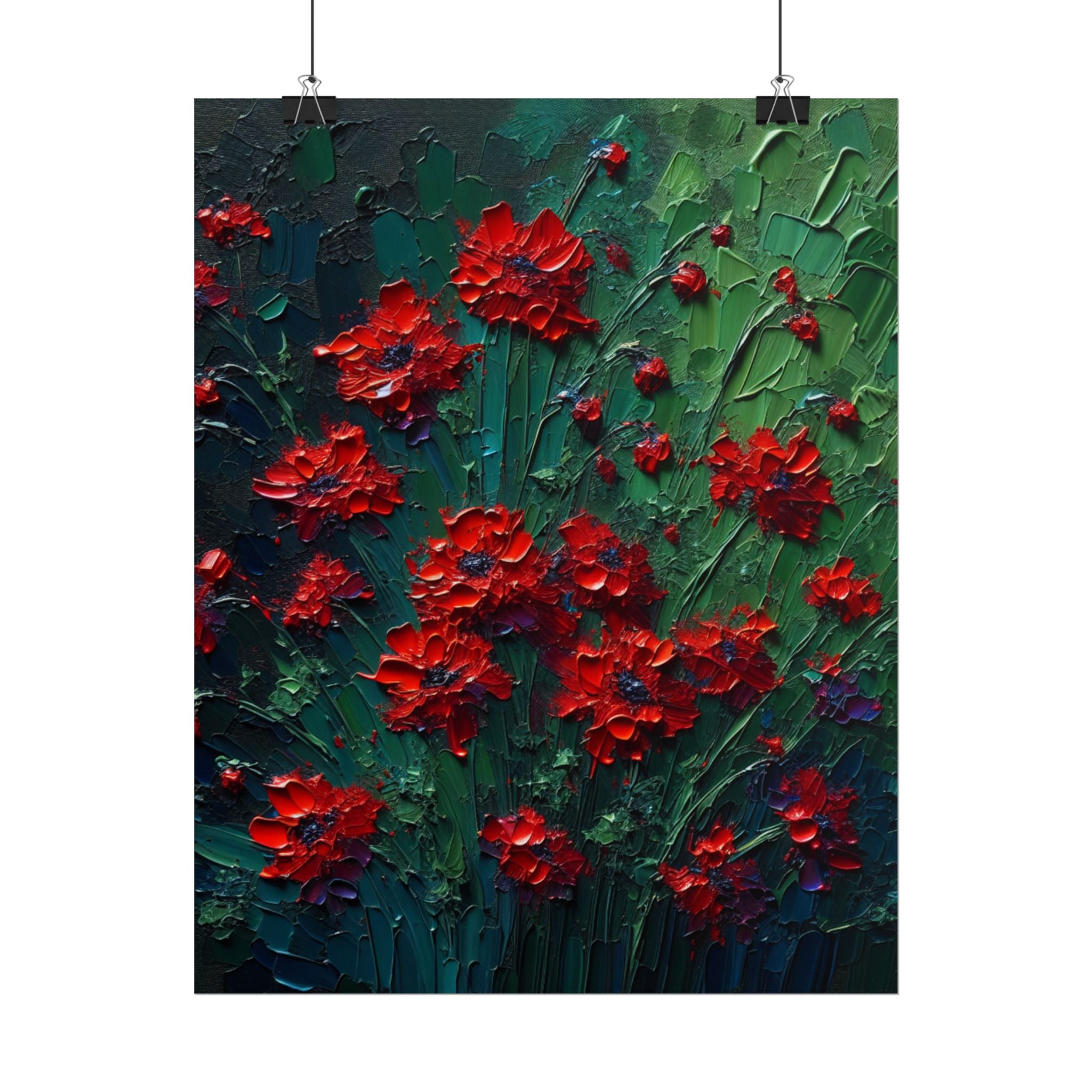 red-wildflowers-poster-print-impasto-oil-painting-look-elegant-floral-wall-art-home-decor-floral-print-gift-for-nature-lover