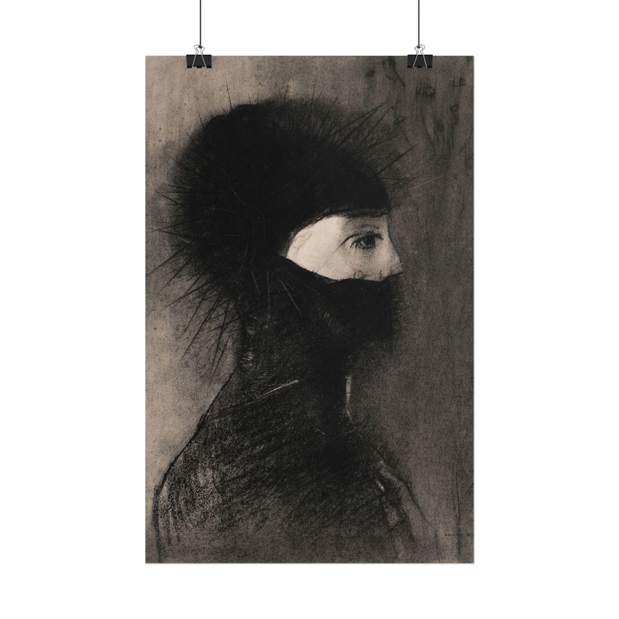 armor-by-odilon-redon-poster-print-vintage-woman-illustration-post-impressionism-art-wall-decor