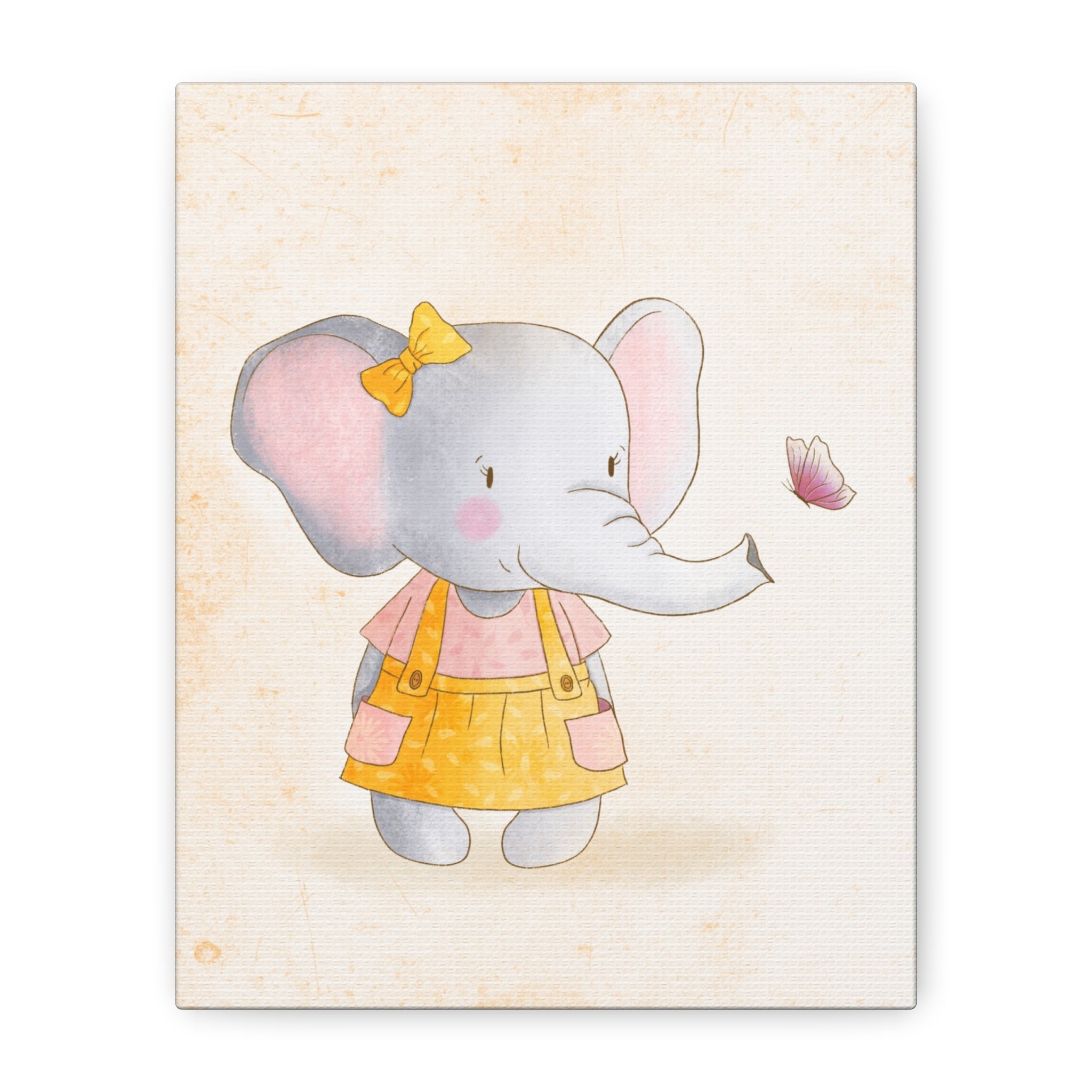 canvas-wall-art-cute-elephant-nursery-decor-baby-elephant-print-nursery-art-cute-elephant-decoration-baby-nursery-cute-animal