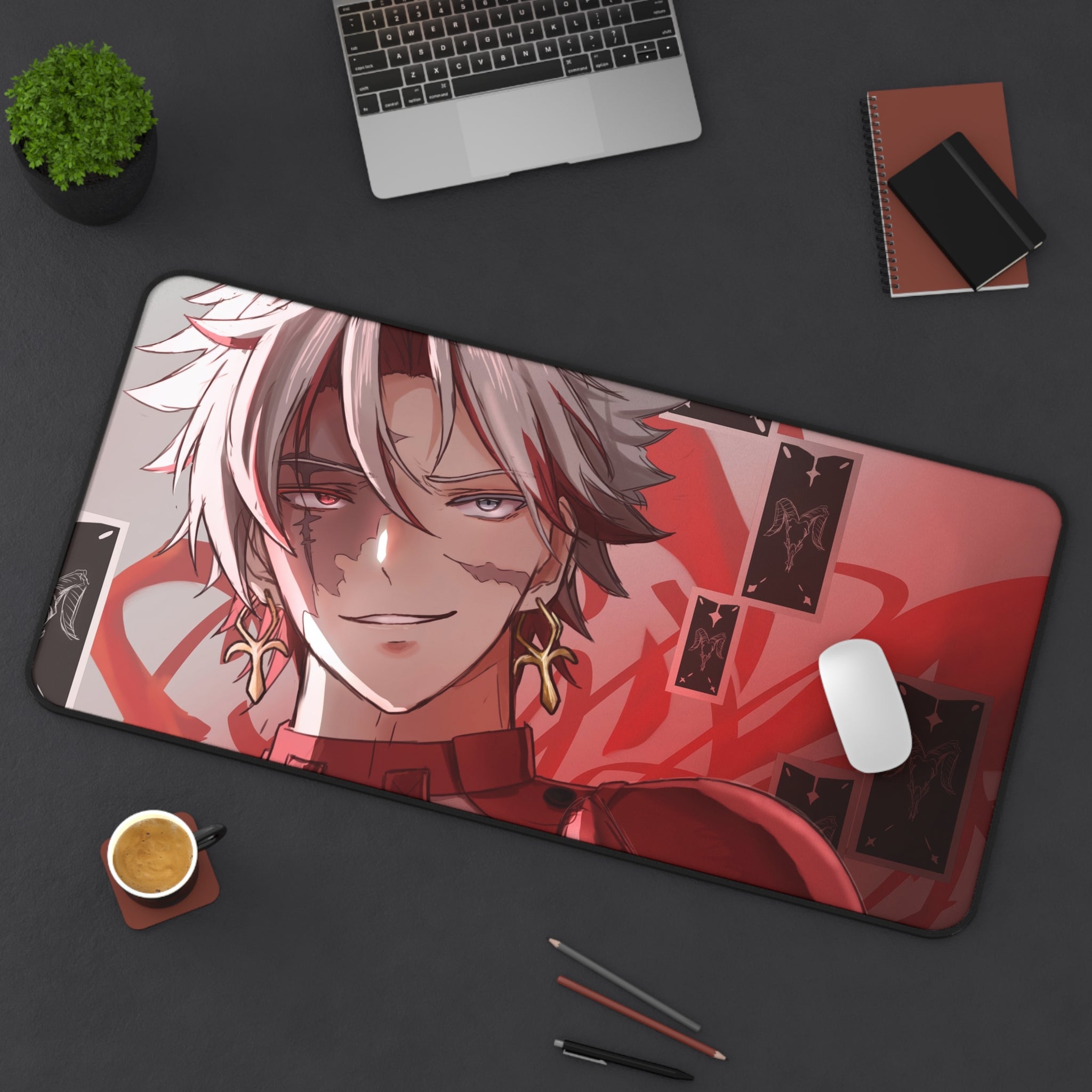 wuthering-wave-scar-gaming-mouse-pad-wuwa-xl-desk-mat-extended-desk-pad-red-pc-mat-keyboard-and-mous