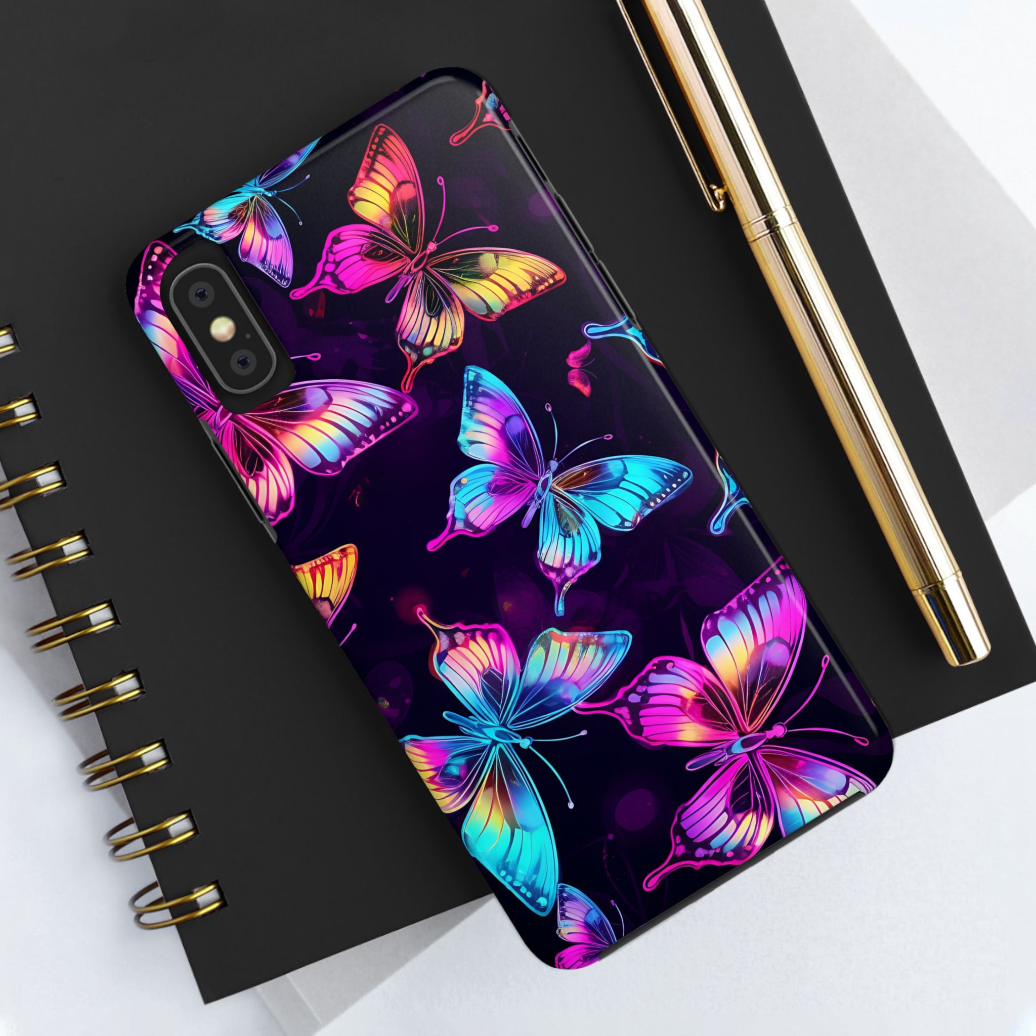 neon-glitter-butterfly-tough-phone-case-iphone-cover-protective-phone-case-sparkly-cellphone-case-glittery-phone-cover-tough-