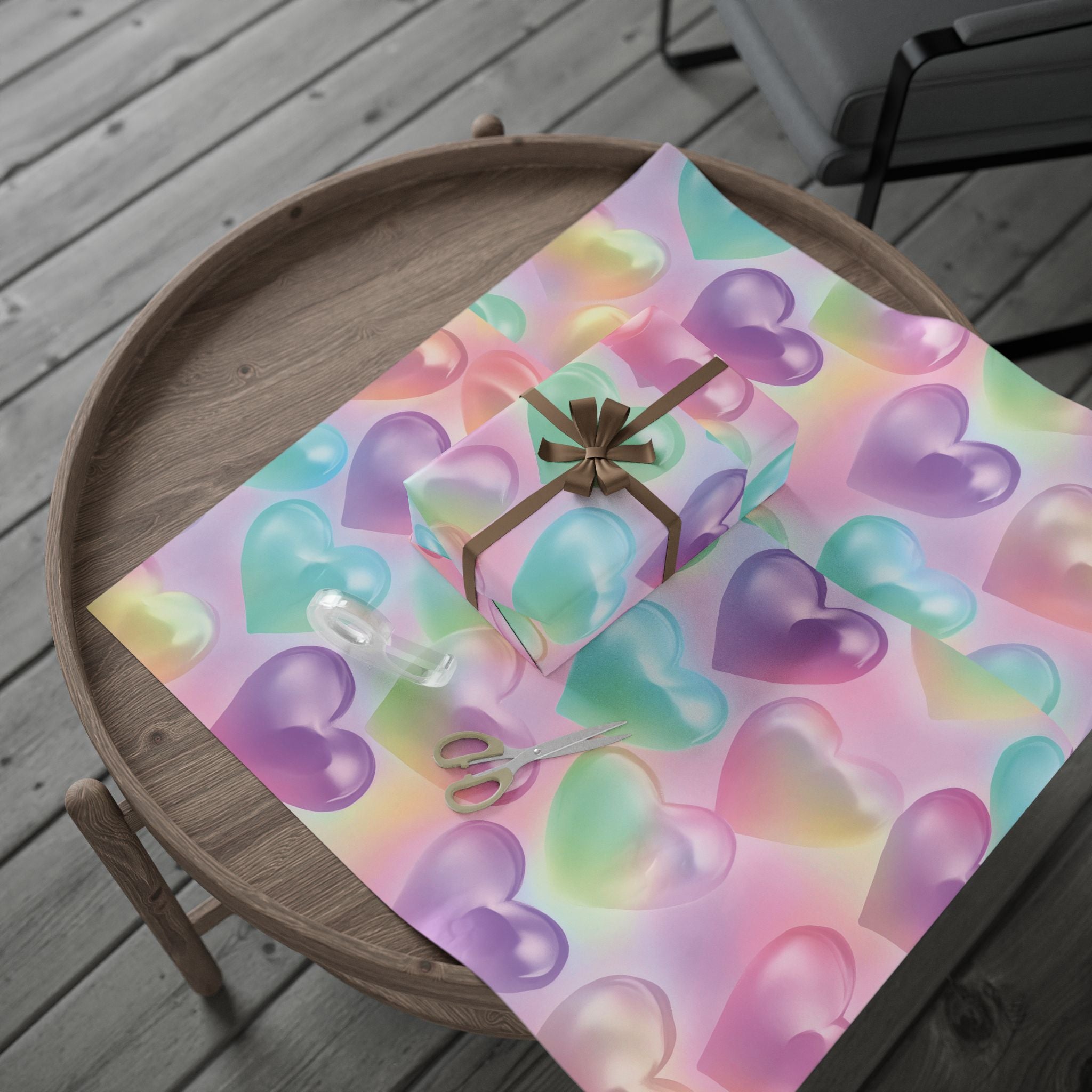 heart-gift-wrapping-papers-pink-glittery-gift-wrap-roll-for-birthdays-weddings-christmas-party-supplies-crafting-diy-projects