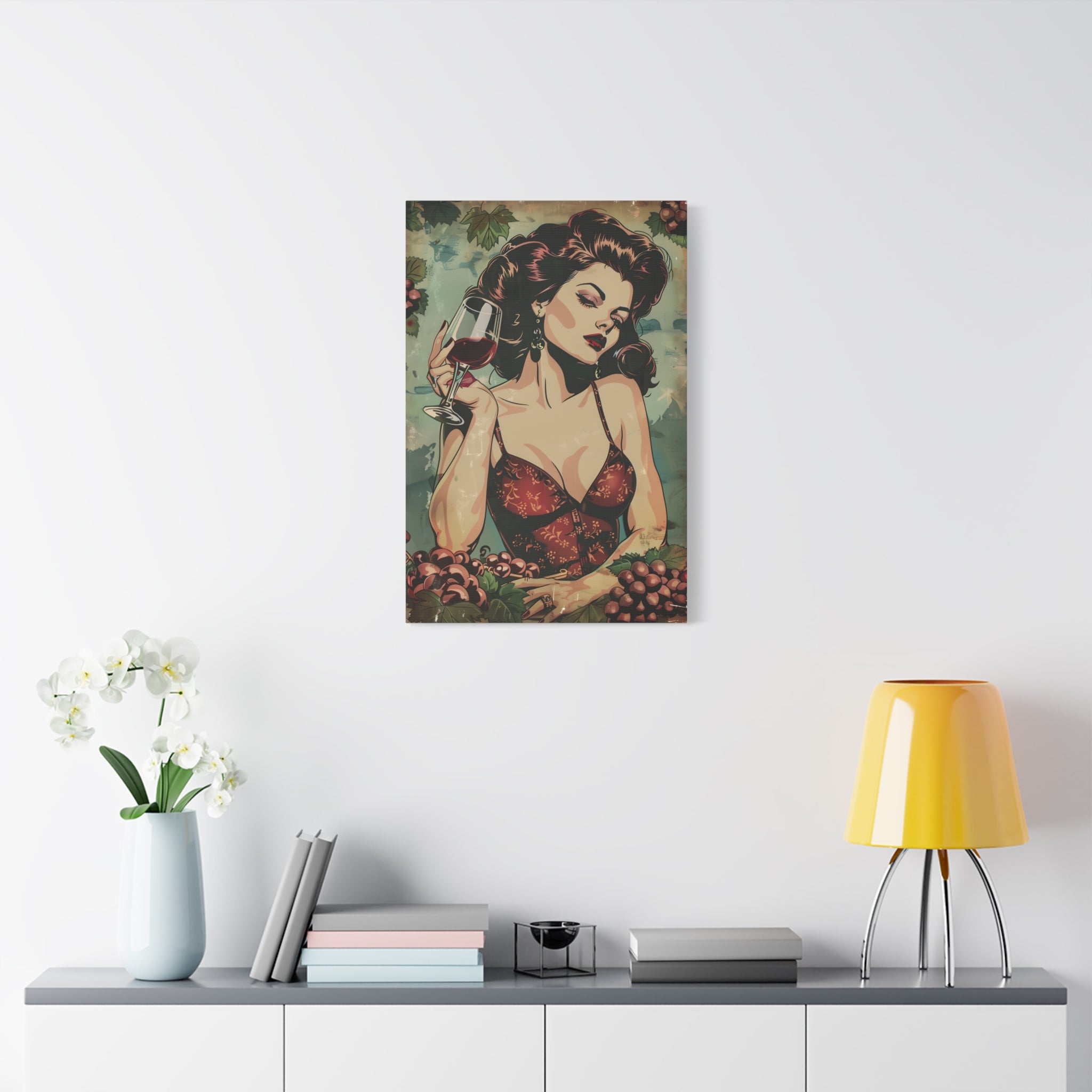 vintage-pin-up-girl-canvas-print-vine-canvas-wall-art-retro-pinup-poster-pin-up-illustration-home-decor-wall-hanging-vintage-