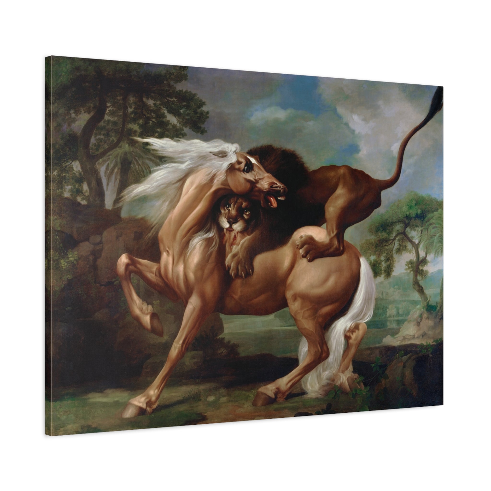 canvas-print-lion-attacking-horse-wall-art-decor-george-stubbs-painting-farm-house-decoration-hunting-art-african-wall-art