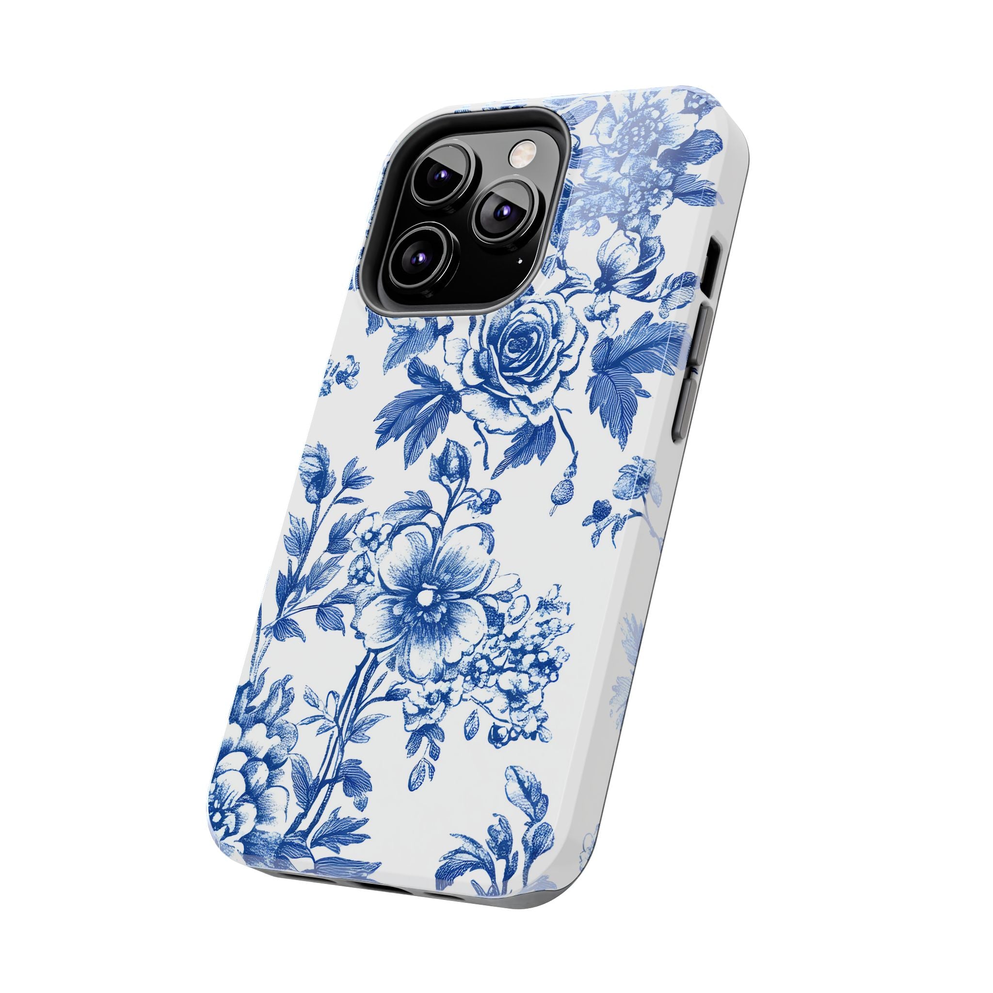 french-toile-floral-tough-iphone-case-blue-iphone-cover-protective-iphone-case-hard-shell-iphone-case-vintage-design-phone-ca