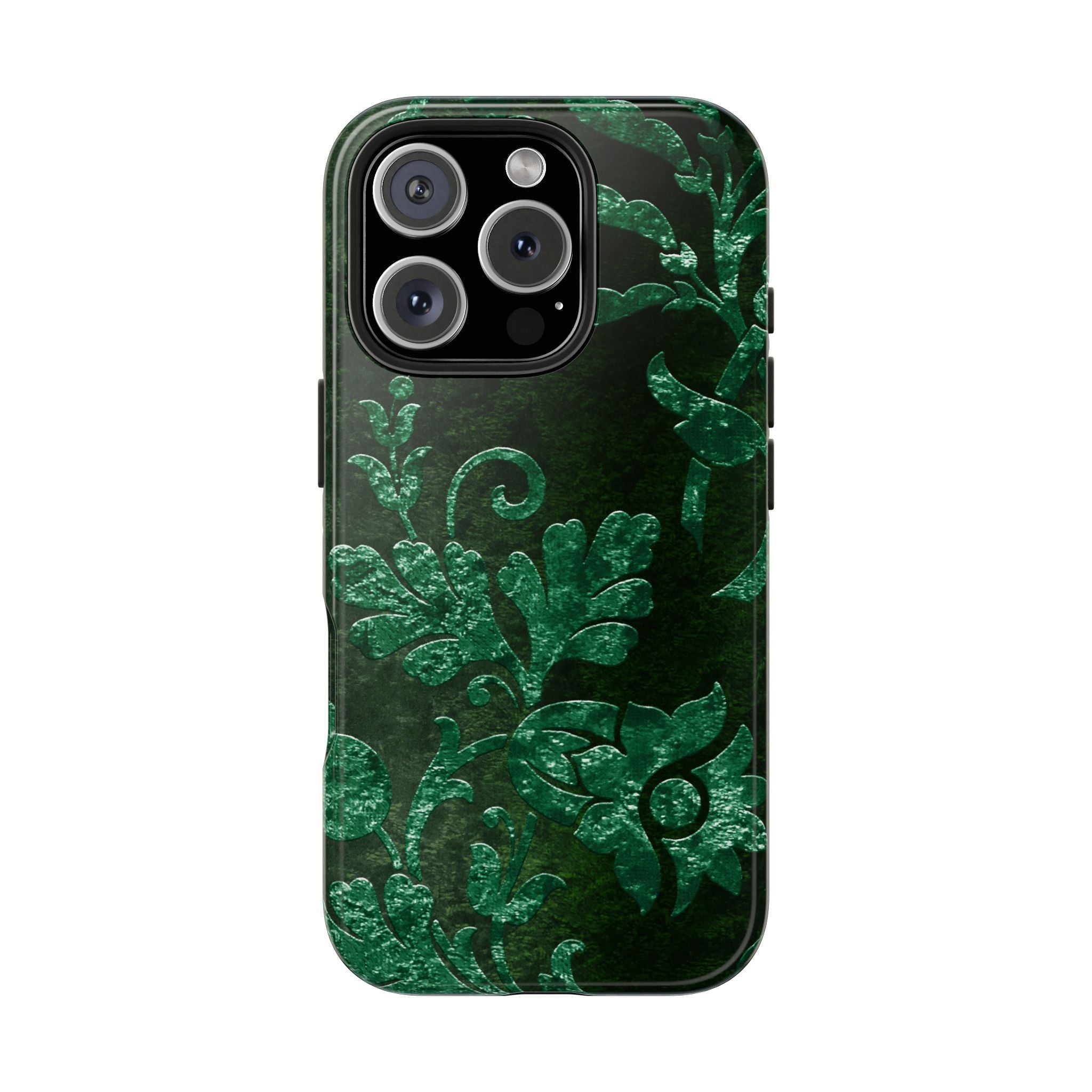 embossed-emerald-velvet-tough-phone-case-protective-iphone-cover-heavy-duty-phone-case-rugged-phone-case-durable-smartphone-c
