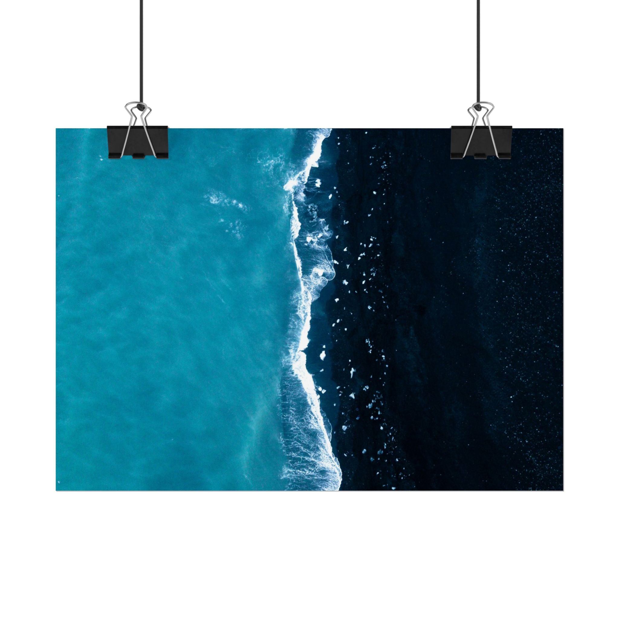 ocean-minimalist-decor-poster-print-beach-wall-art-coastal-photography-blue-ocean-print-sand-landscape-home-office-decoration