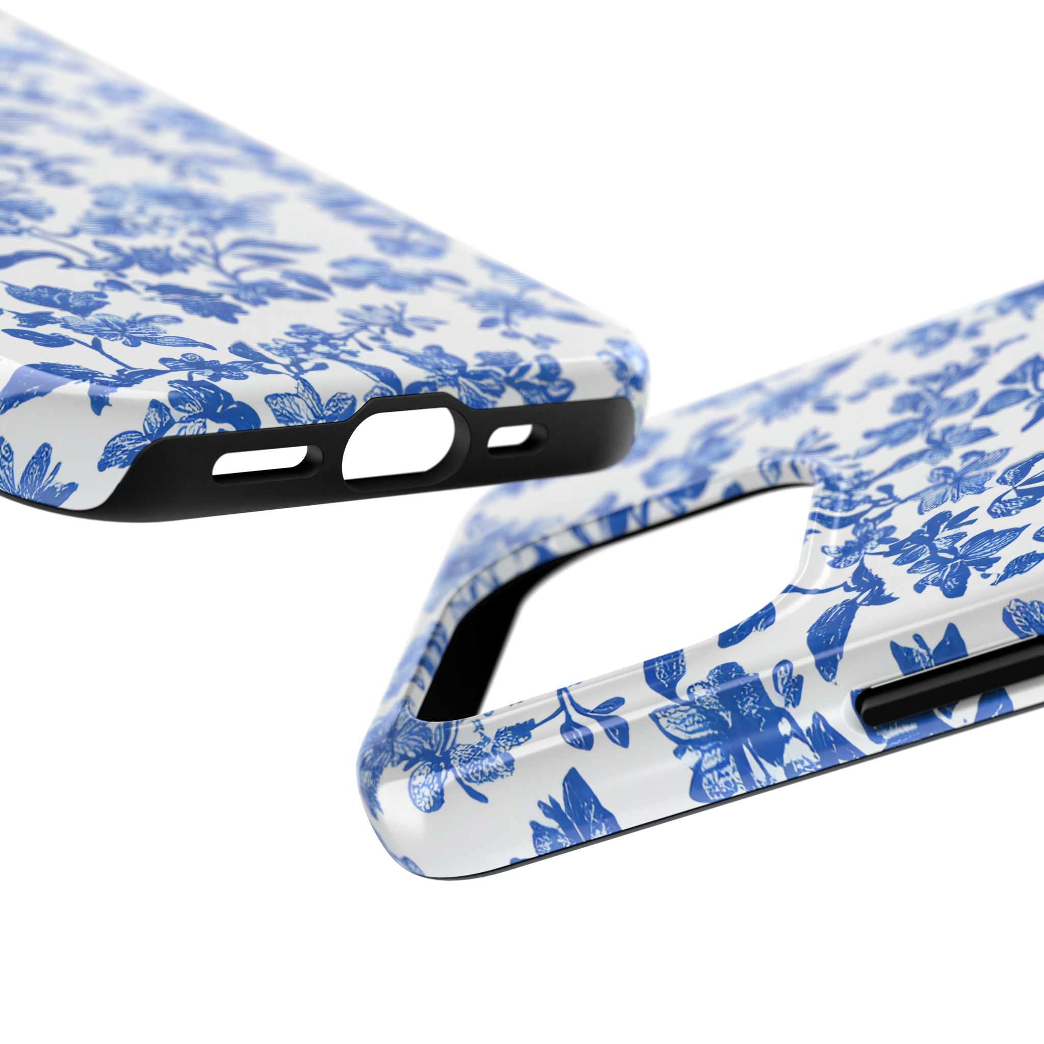 french-toile-floral-tough-iphone-case-blue-iphone-cover-protective-iphone-case-hard-shell-iphone-case-vintage-design-phone-ca
