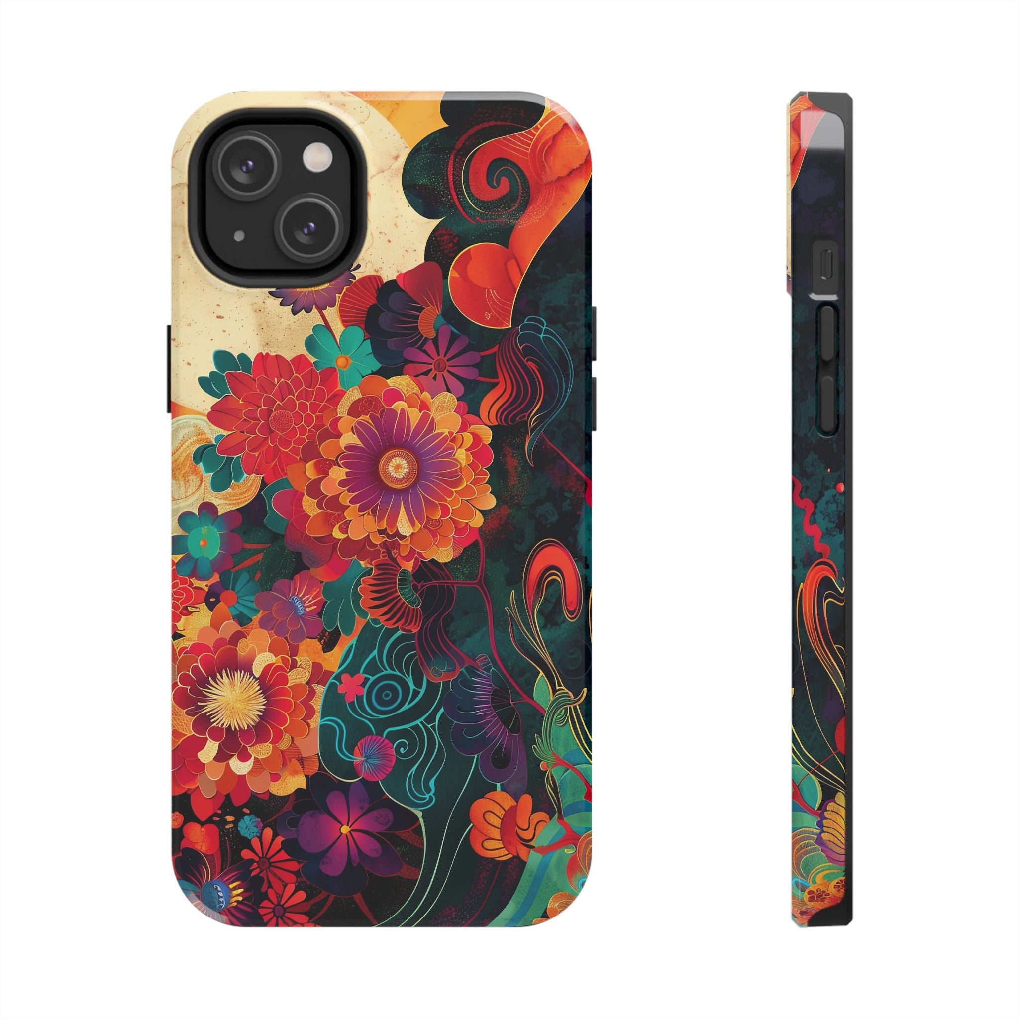 iphone-tough-case-retro-japanese-flowers-floral-phone-cover-vintage-japanese-style-protective-phone-case-asian-floral-design-