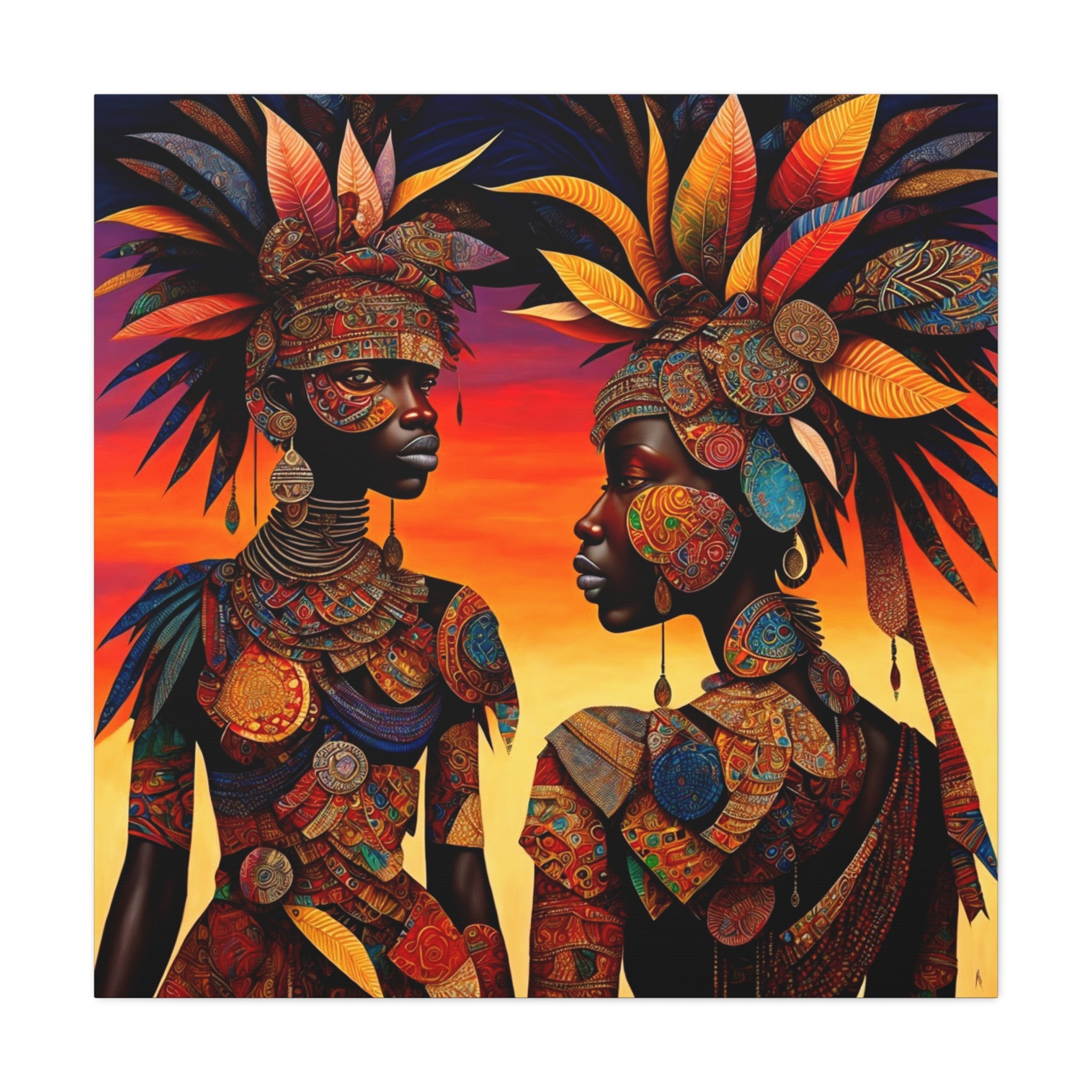 canvas-wall-art-traditional-african-woman-african-portrait-afrocentric-home-decor-tribal-art-african-american-art-ethnic-wall