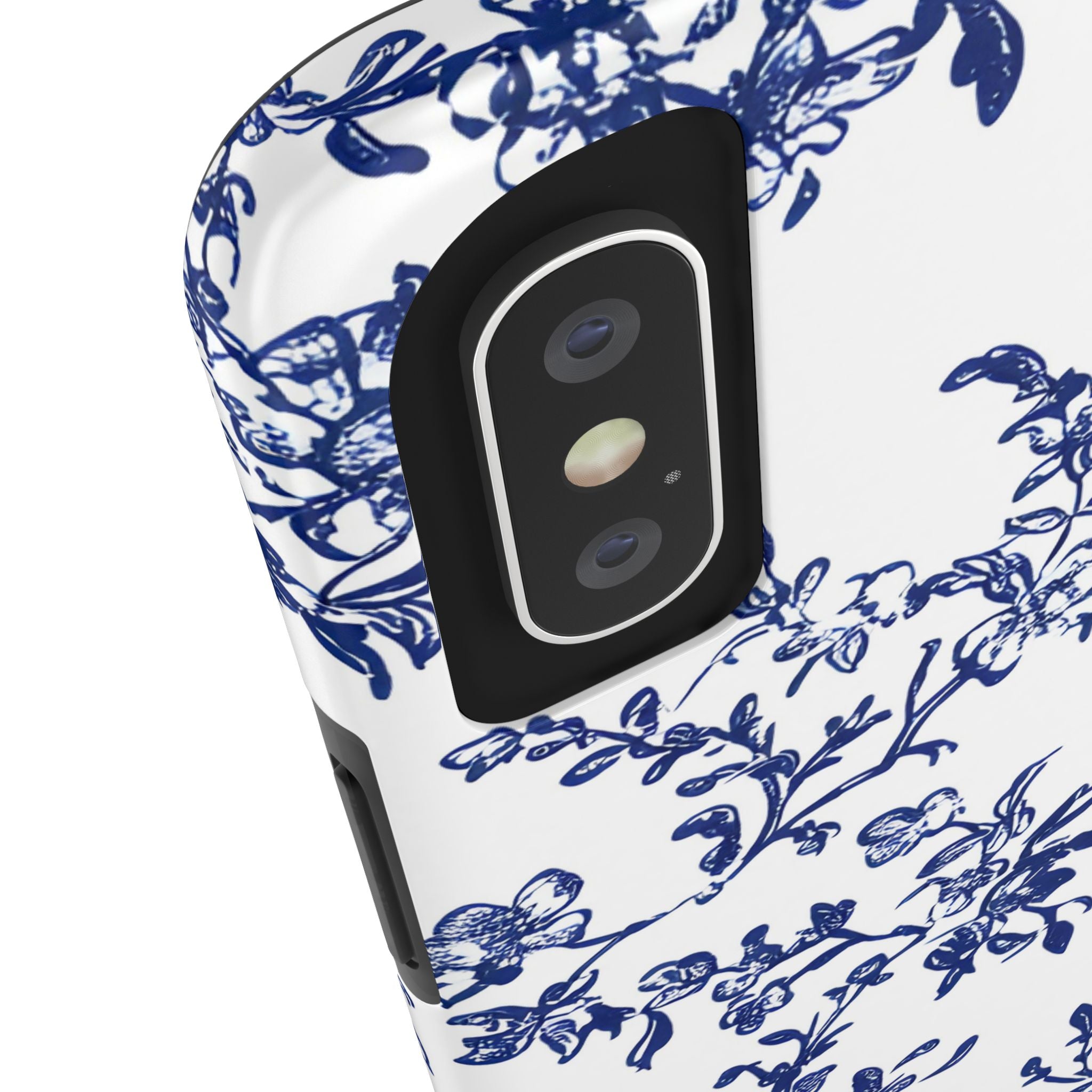 french-toile-floral-tough-iphone-case-blue-iphone-cover-protective-iphone-case-hard-shell-iphone-case-vintage-design-iphone-c