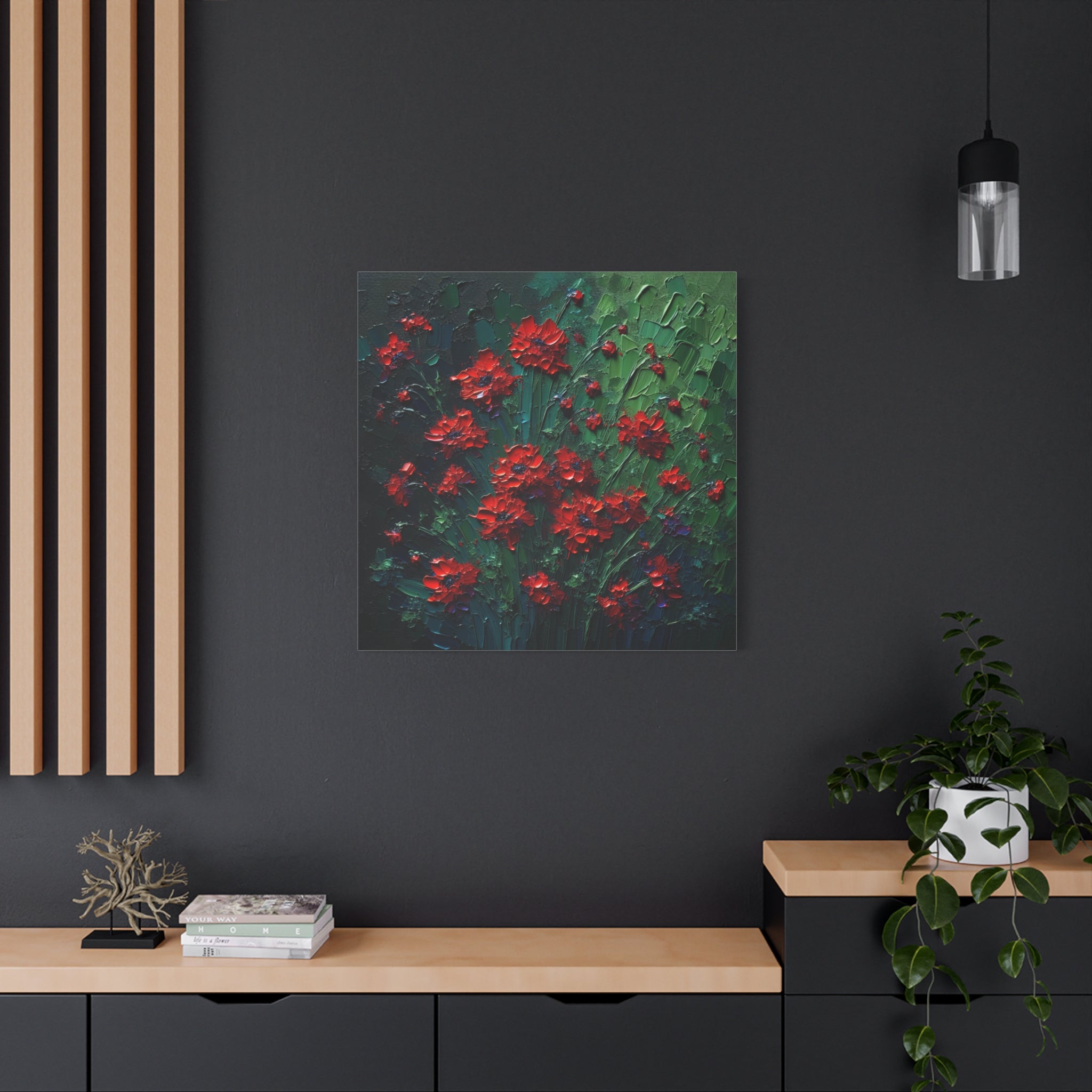 canvas-print-red-wildflowers-matte-canvas-impasto-oil-painting-stretched-wall-art-home-decor-floral-print-gift-for-nature-lov