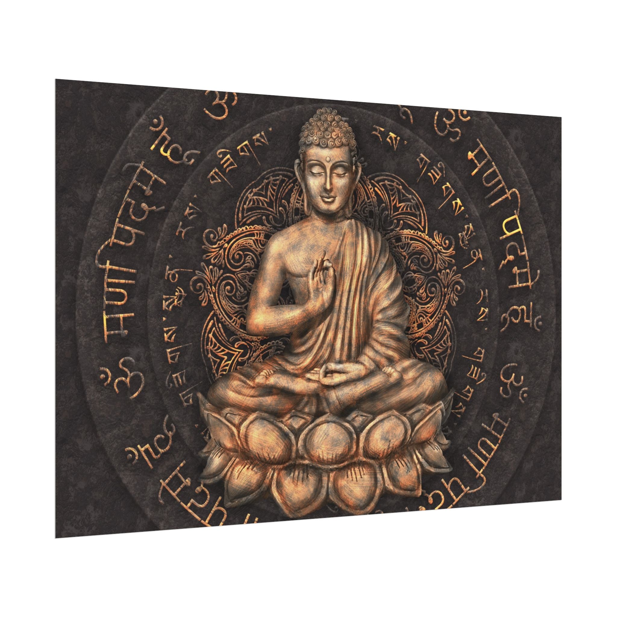 bronz-buddha-poster-print-wall-art-decor-zen-meditation-poster-serene-home-decor-spiritual-art-print-mindfulness-artwork