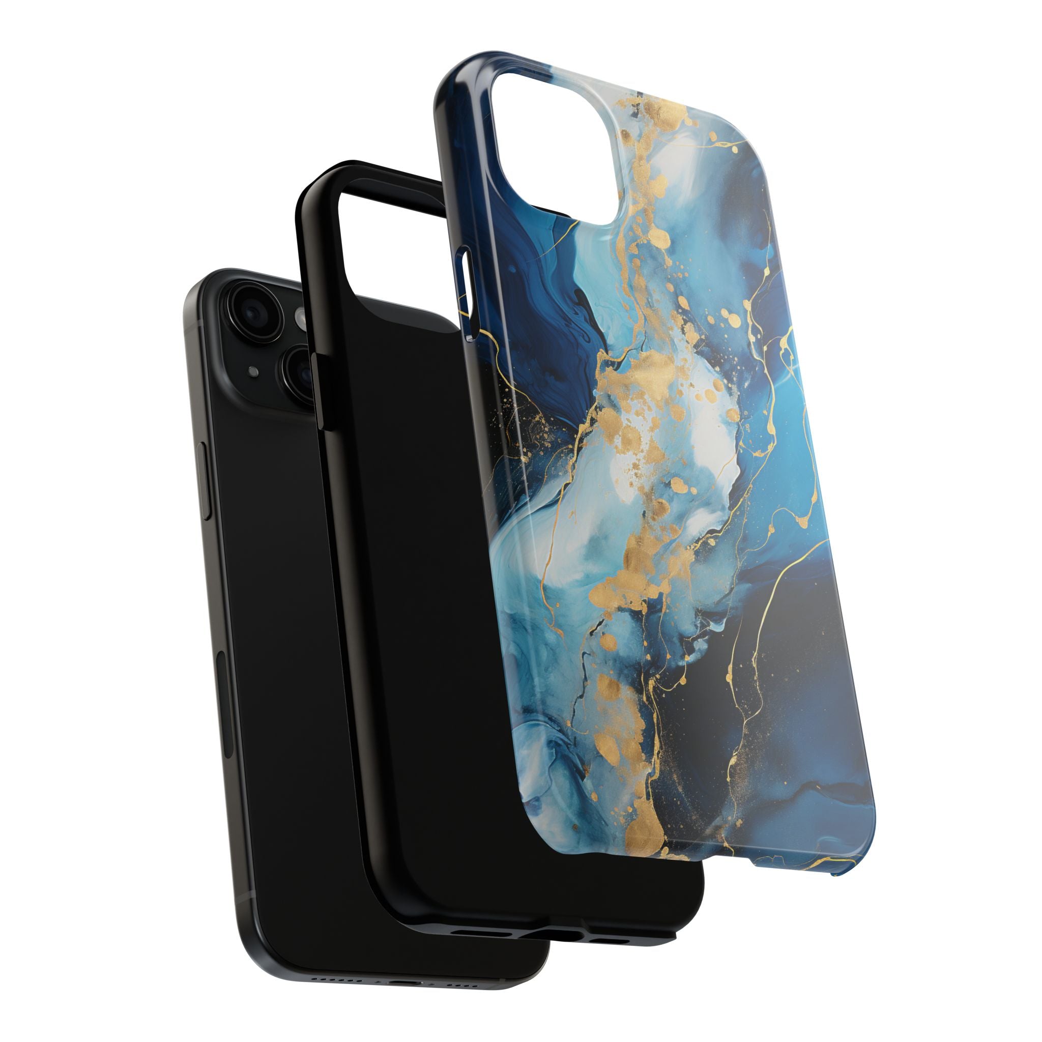 blue-gold-marble-iphone-tough-case-elegant-minimalist-protective-cover-stylish-phone-shell-hard-shell-iphone-case-trendy-acce