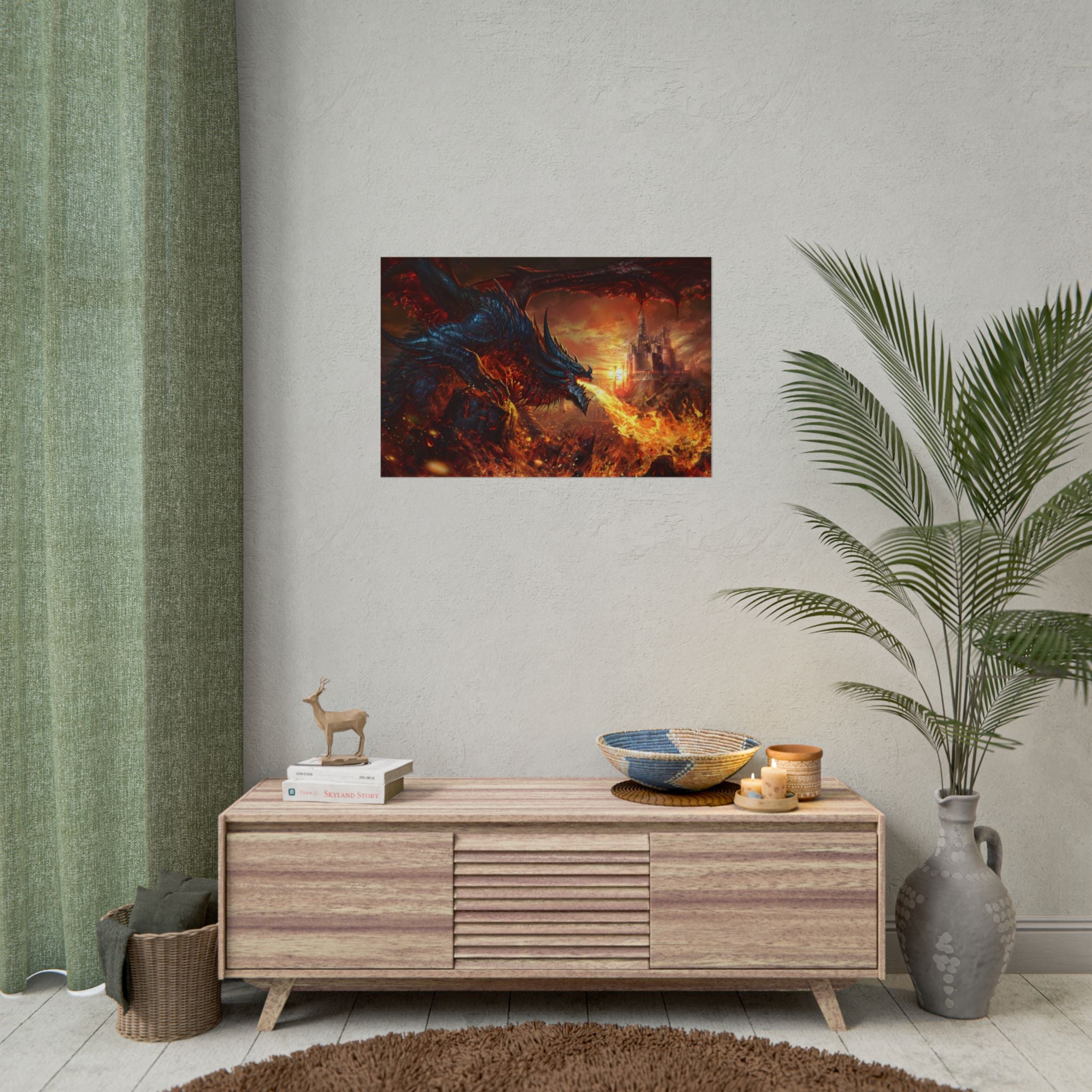 dragon-fire-poster-wall-decor-anime-poster-wall-art-home-decor-gift-for-dragon-lovers-mythical-creature-decor-fantasy-art-pri