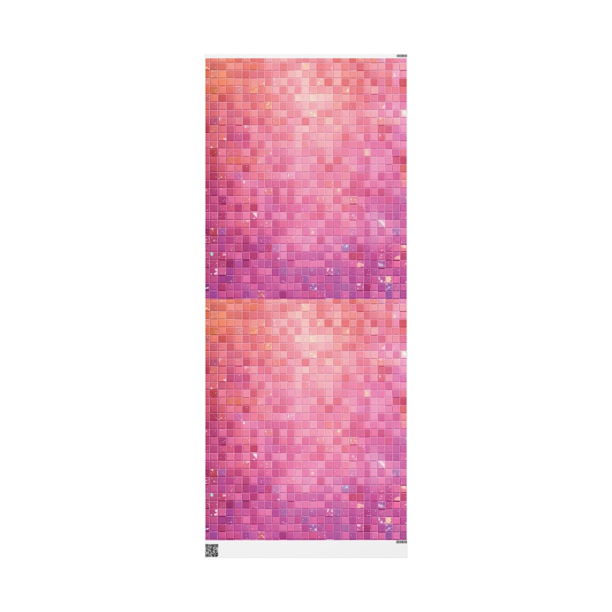 pastel-mosaic-wrapping-paper-pink-hologram-elegant-gift-wrap-for-special-occasions-birthdays-holidays-gift-wrap-wrapping-shee