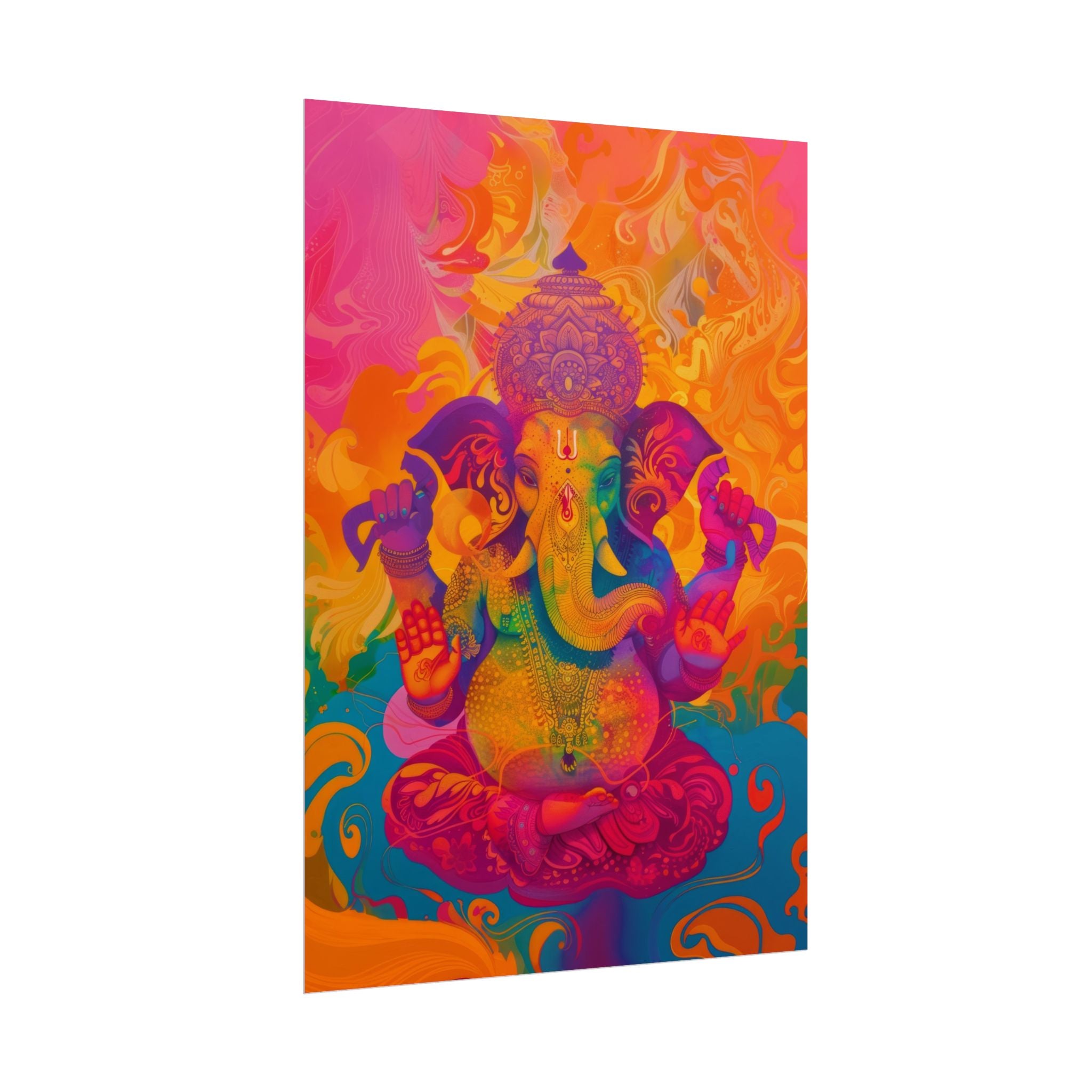 colorful-ganesha-poster-print-wall-art-decor-spiritual-home-decor-lord-ganesha-art-hindu-god-wall-decor-ethnic-wall-hanging