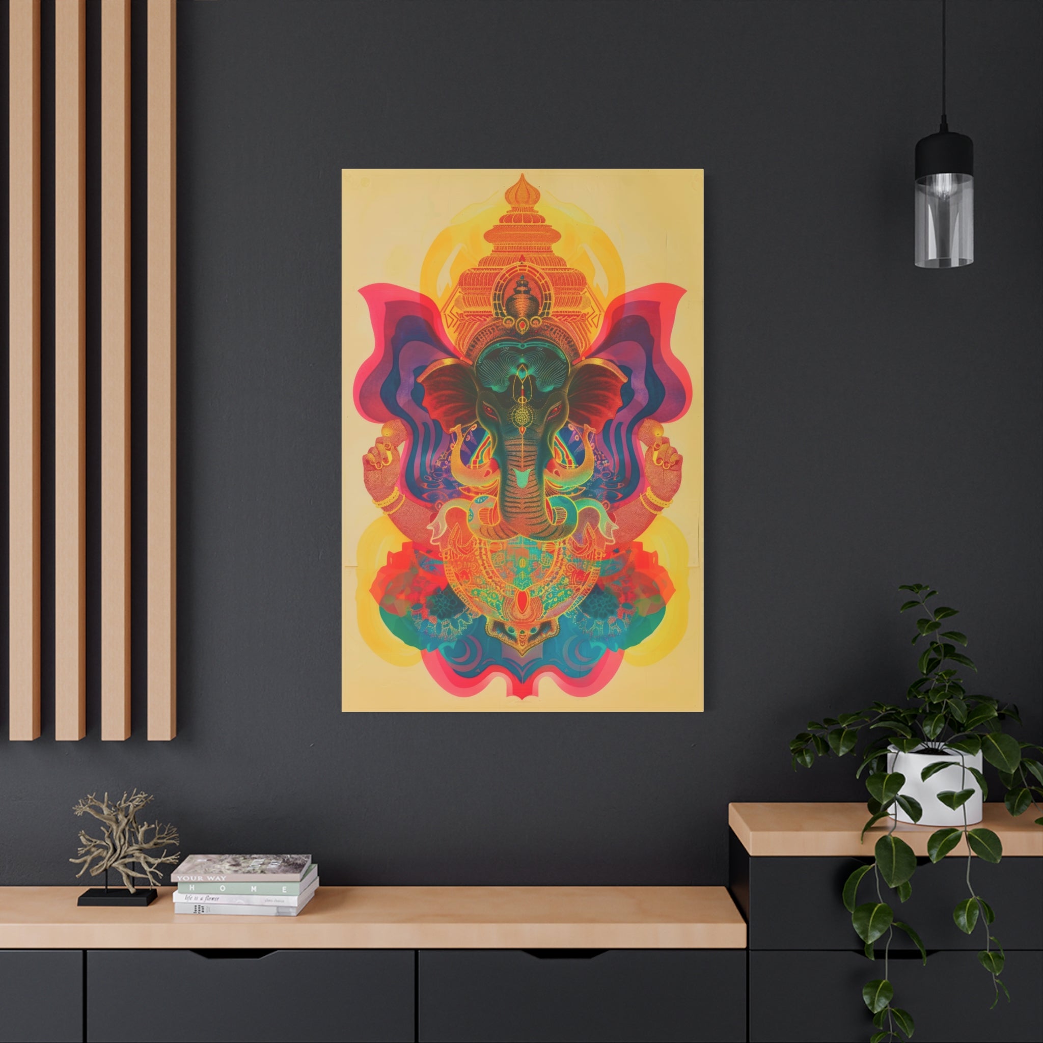 colorful-ganesha-canvas-print-wall-art-decor-spiritual-home-decor-lord-ganesha-deity-art-hindu-god-painting-ethnic-wall-hangi