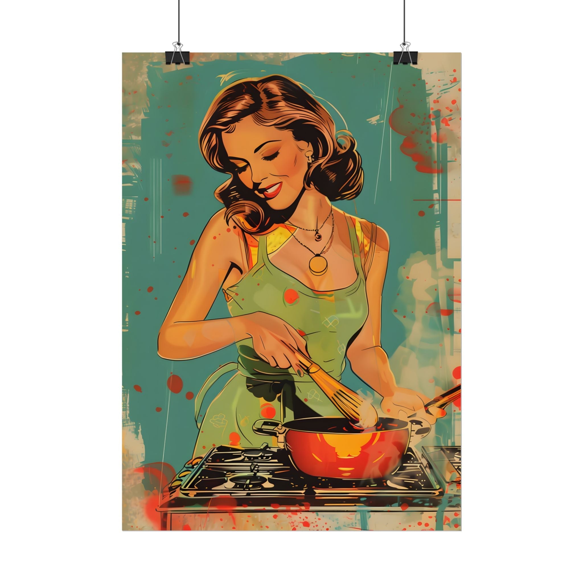 vintage-pin-up-girl-poster-print-vintage-Poster-wall-art-housewife-retro-pinup-poster-pin-up-illustration-home-decor-wall-han