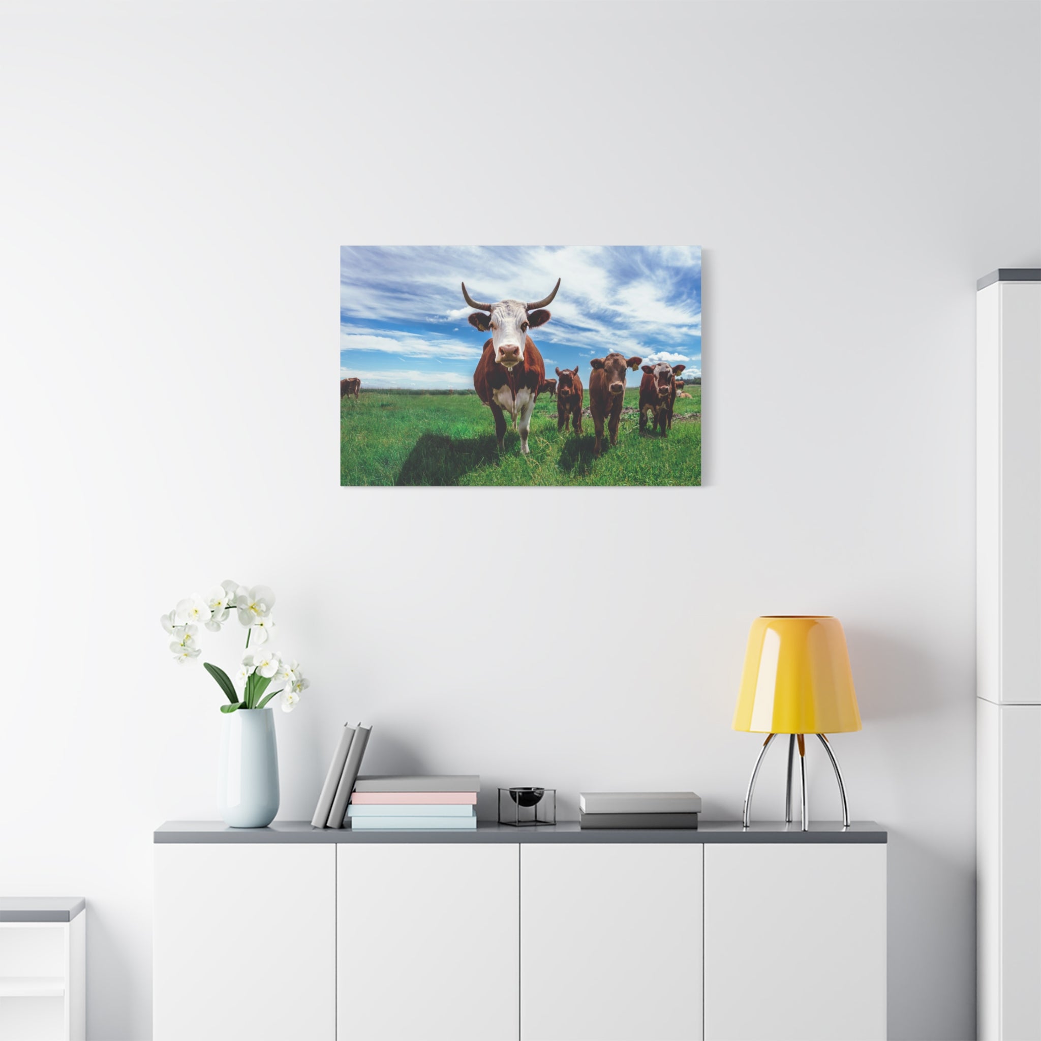 canvas-print-cow-art-home-decor-wall-art-farmhouse-art-living-room-decor-matte-canvas-print-cow-lovers-gift