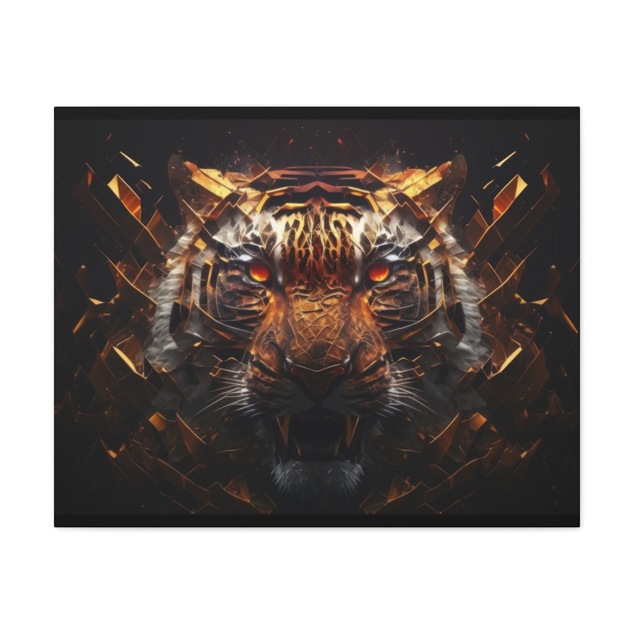 canvas-print-tiger-face-predator-fantasy-art-home-living-room-decor-matte-stretched-wall-art-animal-art-tiger-canvas