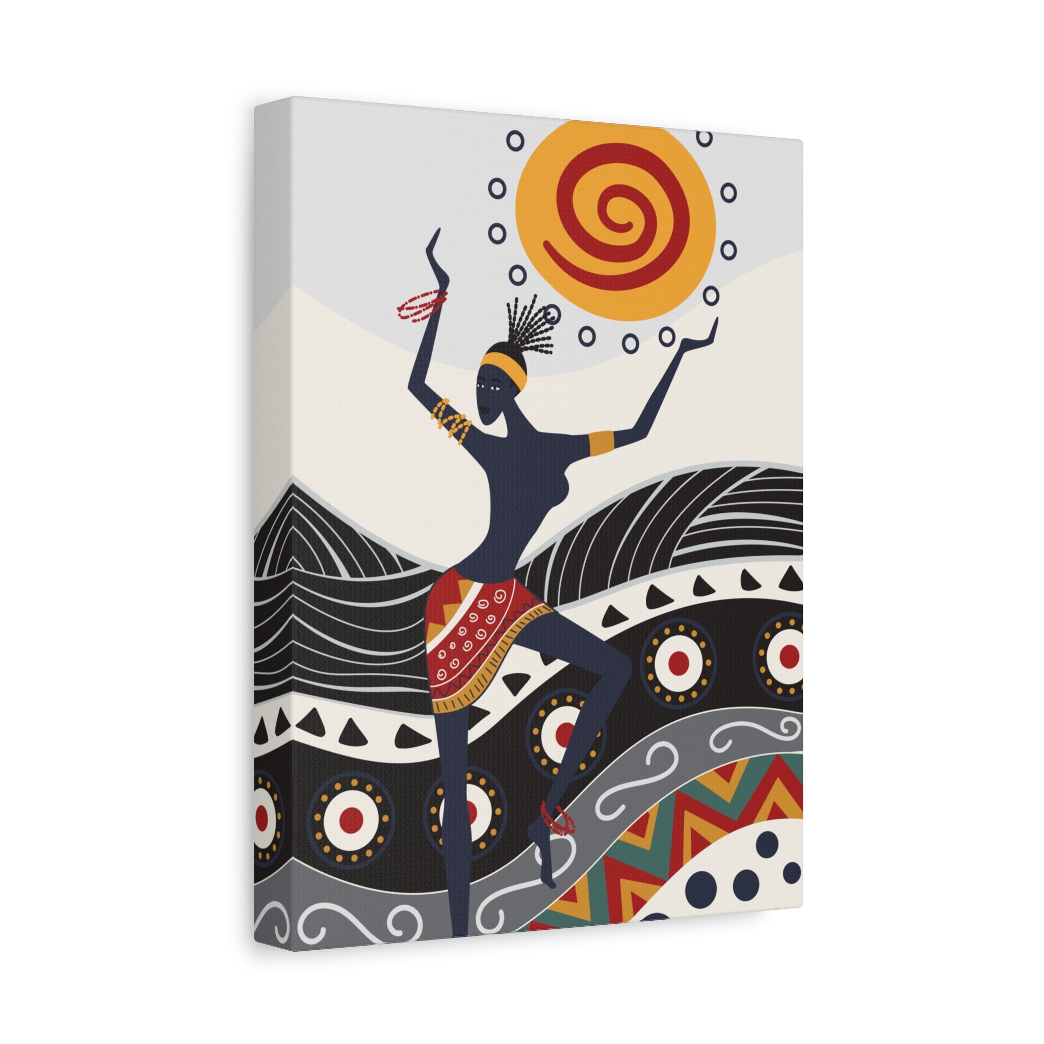 stretched-canvas-print-african-ornament-traditional-dance-wall-decor-african-wall-art-tribal-home-decoration-ethnic-african-a