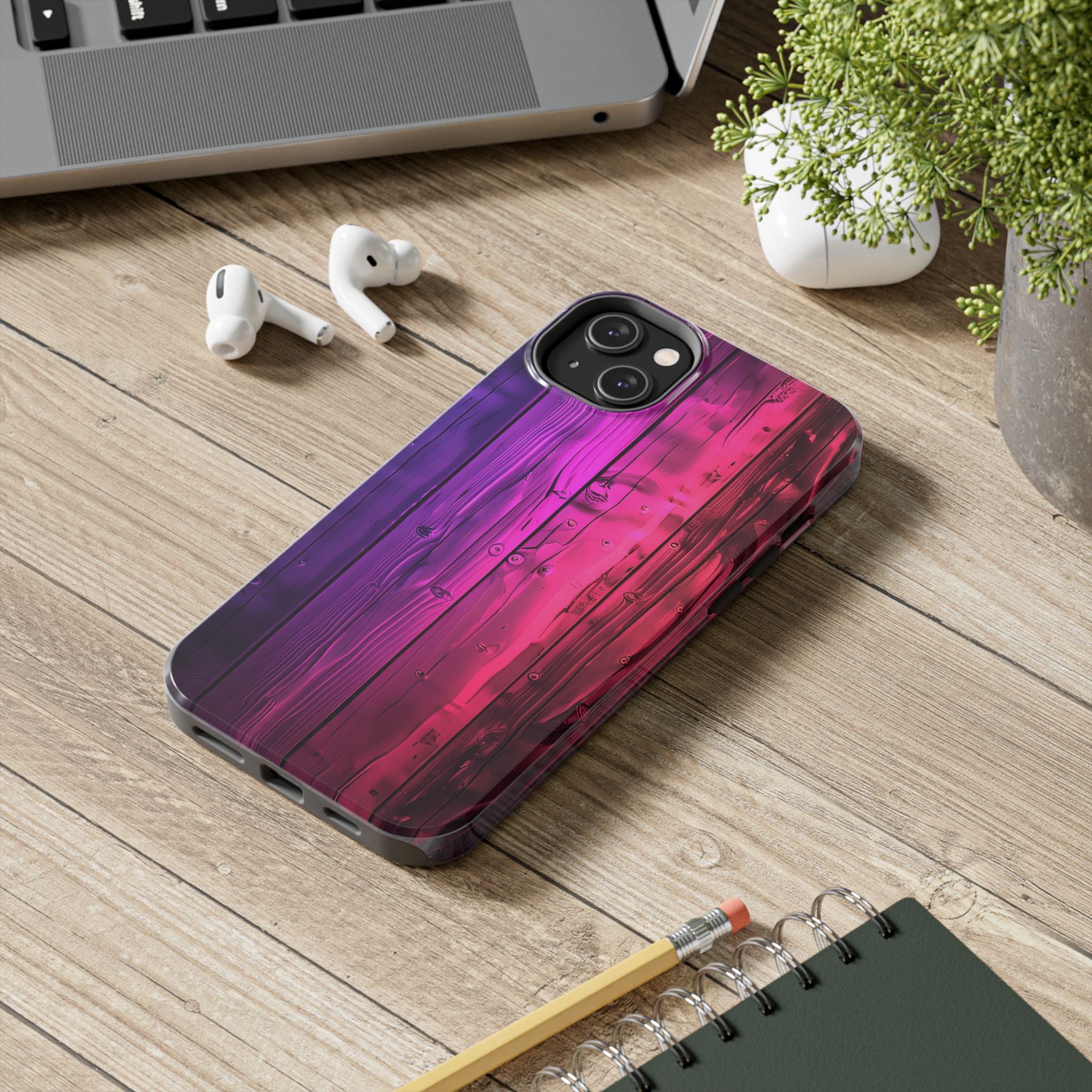 disco-neon-tough-iphone-cases-wood-grain-texture-iphone-case-cover-protective-iphone-shell-unique-iphone-accessories-iphone-1