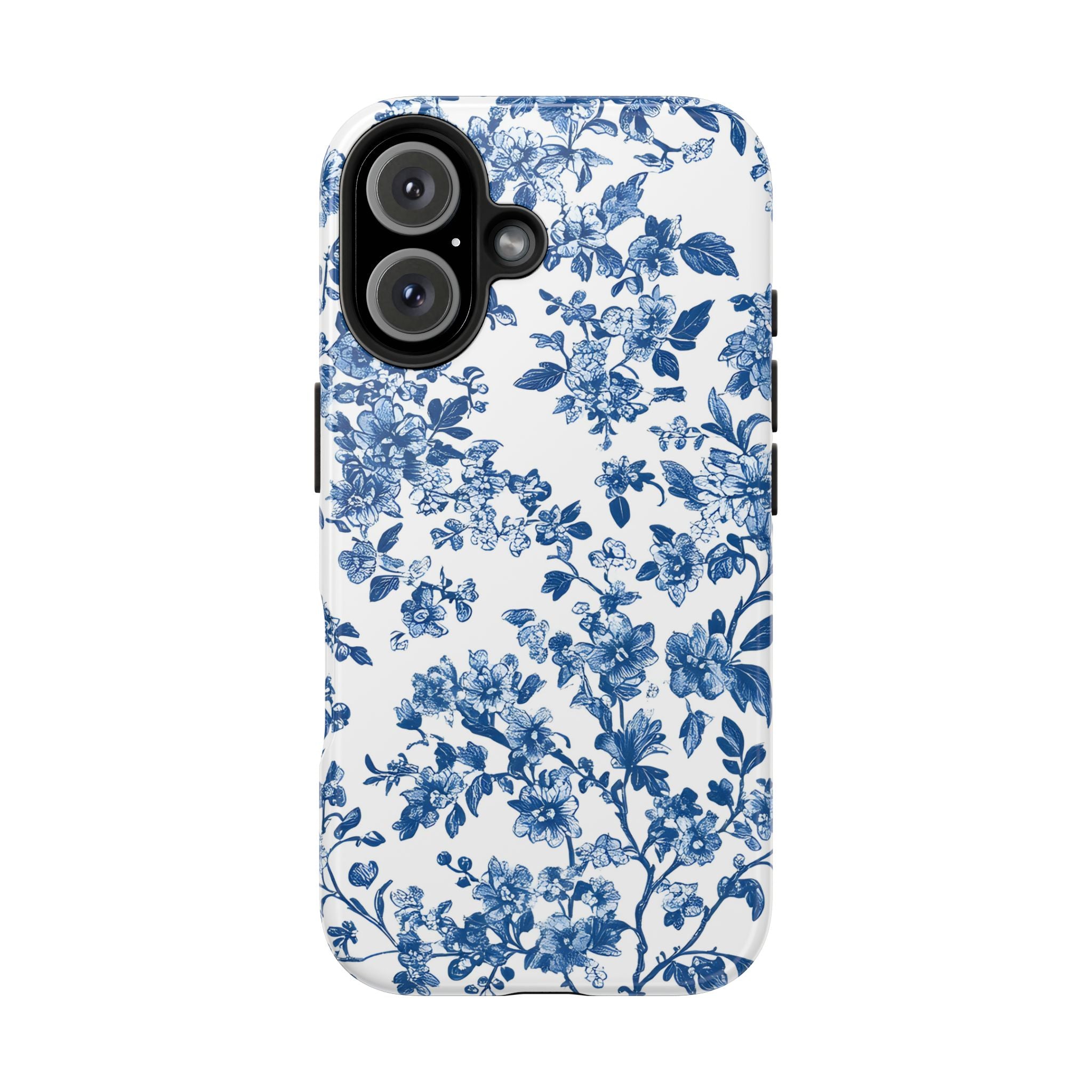 french-toile-floral-tough-iphone-case-blue-iphone-cover-protective-iphone-case-hard-shell-iphone-case-vintage-design-phone-ca