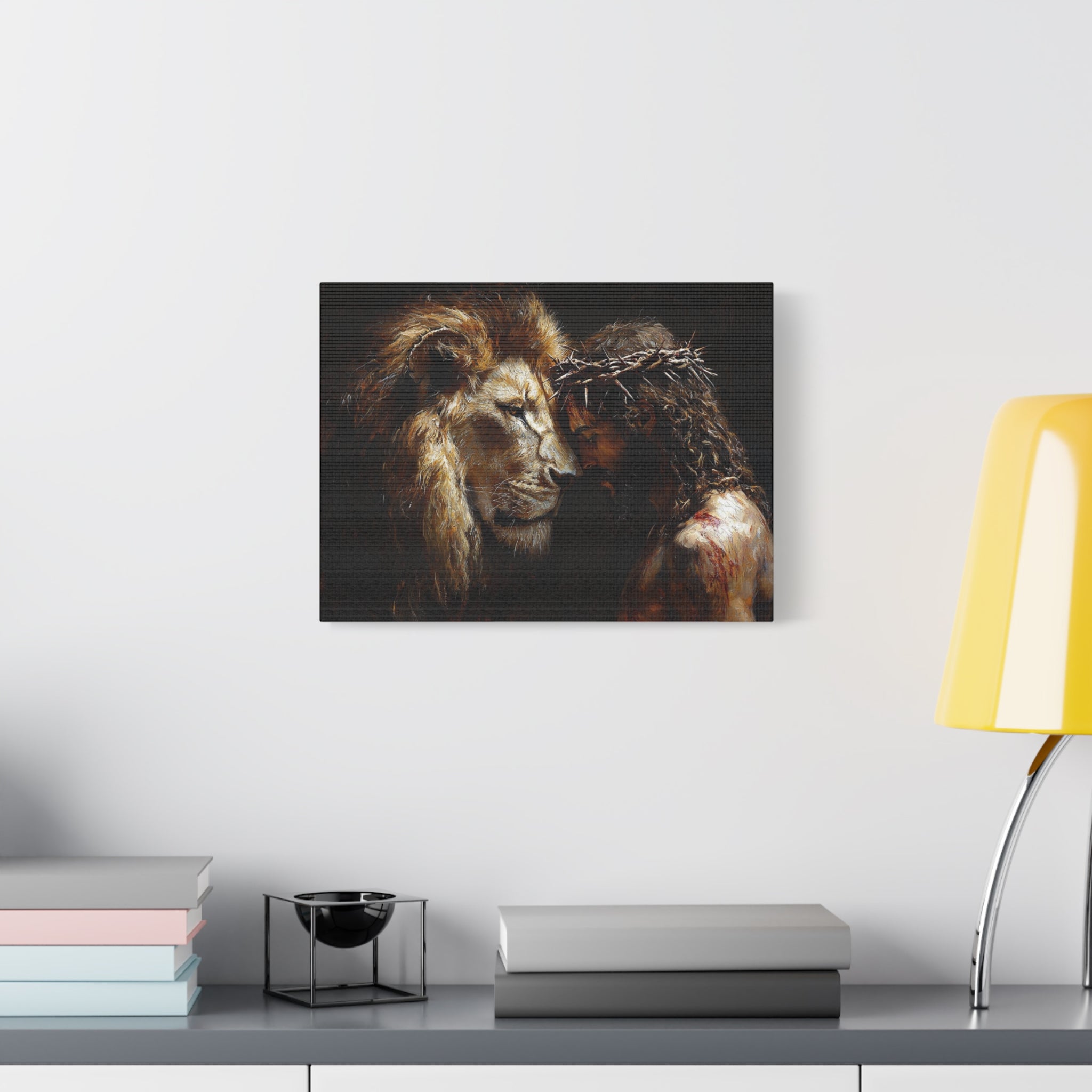 canvas-print-jesus-and-lion-wall-art-christian-home-decor-religious-wall-hanging-inspirational-artwork-gift-for-him-biblical-