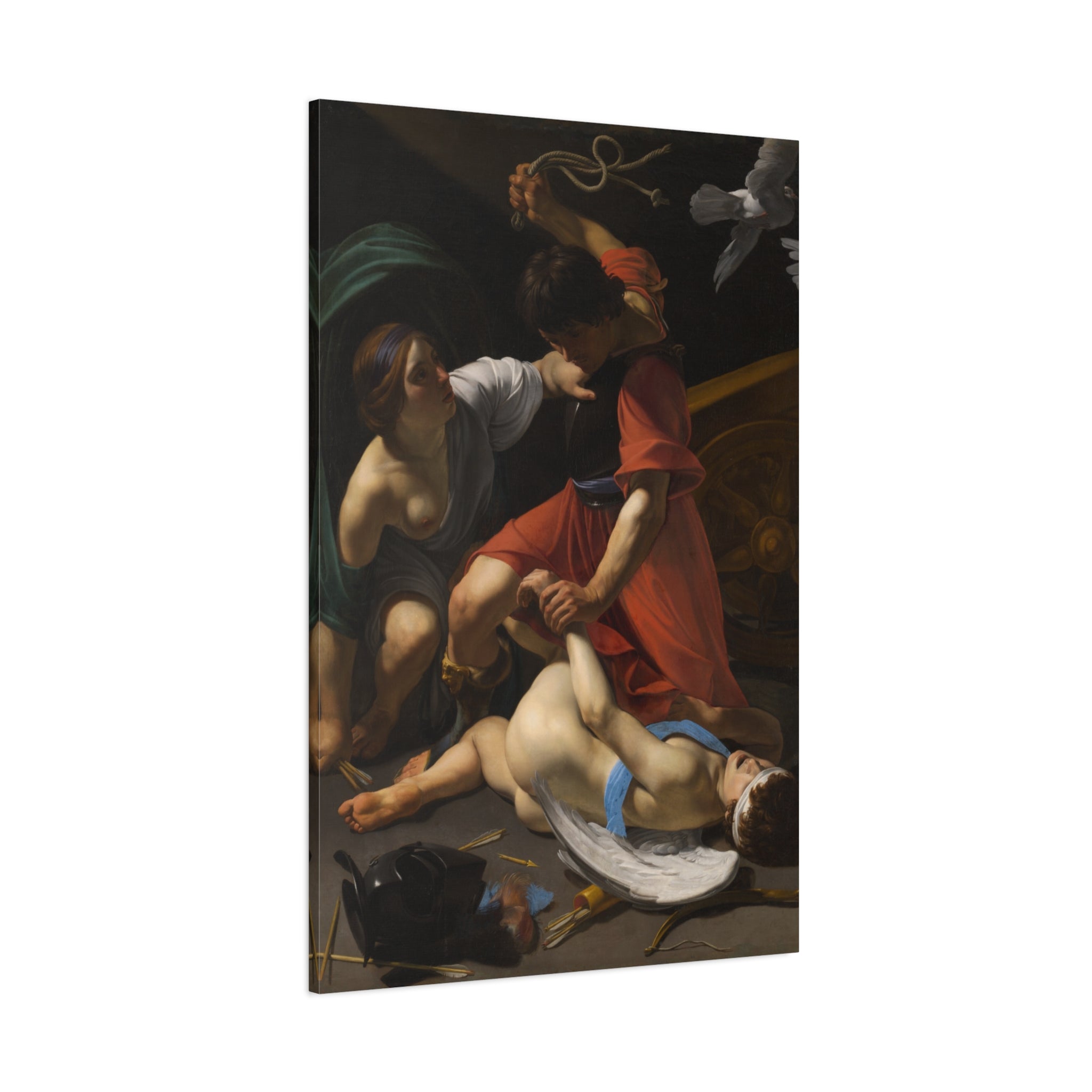 canvas-print-cupid-chastised-bartolomeo-manfredi-1613-matte-canvas-wall-art-stretched-1-25-inch-classic-art-decor-artwork