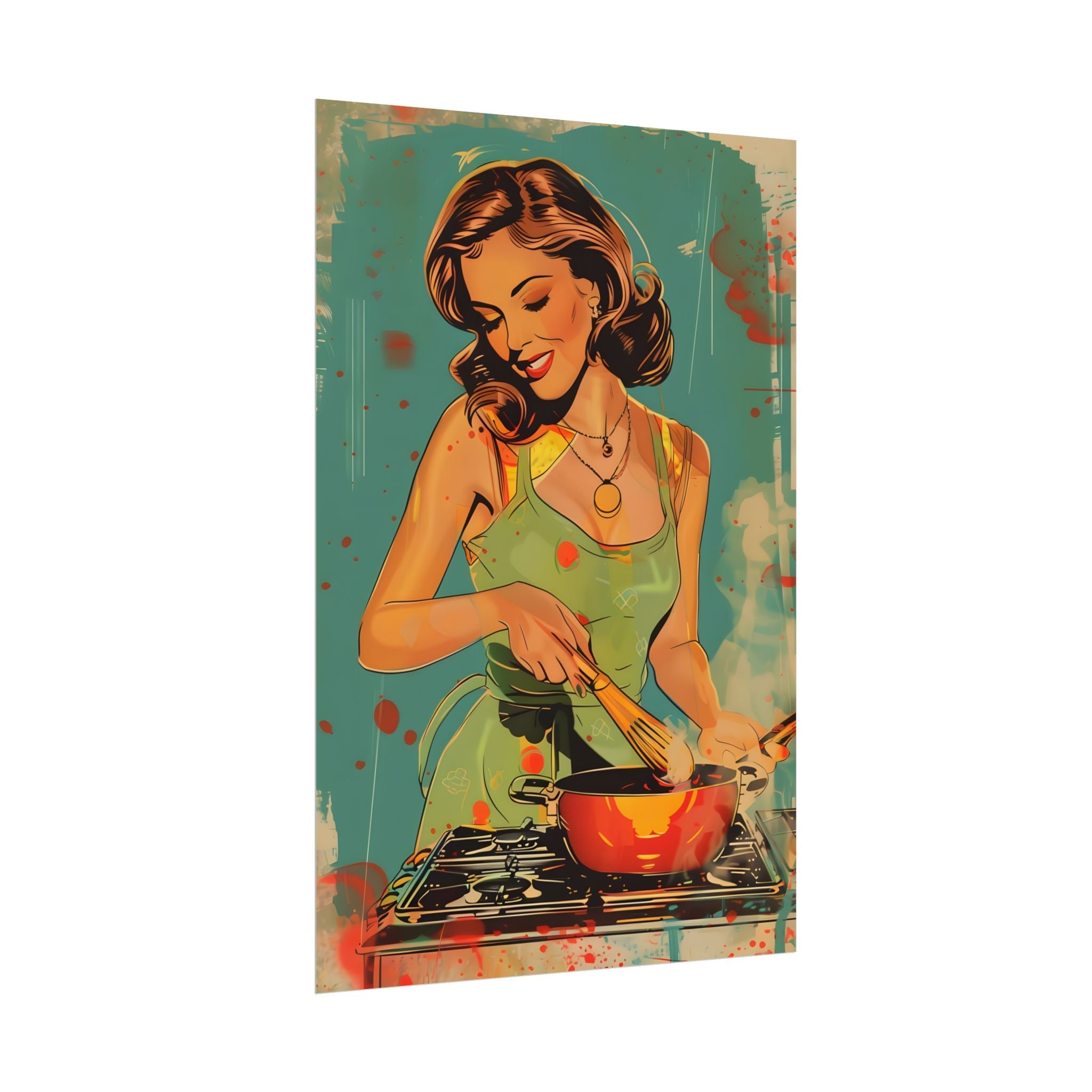vintage-pin-up-girl-poster-print-vintage-Poster-wall-art-housewife-retro-pinup-poster-pin-up-illustration-home-decor-wall-han