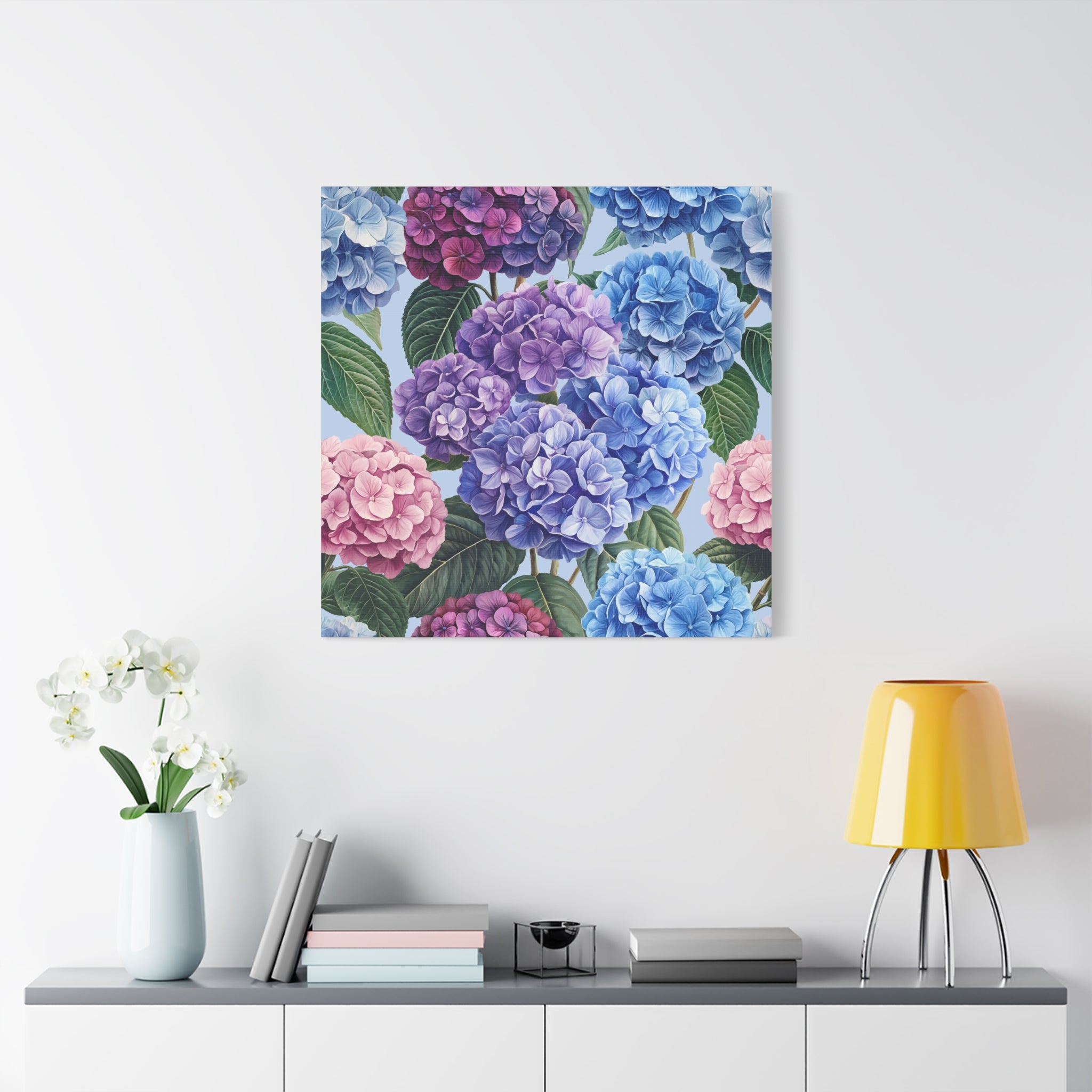 canvas-wall-art-hydrangea-print-floral-home-decor-stretched-matte-canvas-1-25-inch-botanical-artwork-garden-flowers-painting