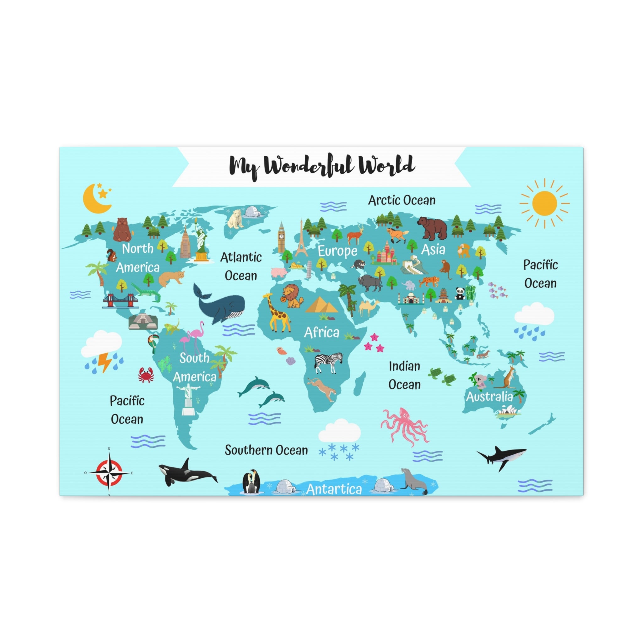 nursery-world-animals-map-canvas-print-world-map-for-kids-world-map-canvas-wall-art-home-decor