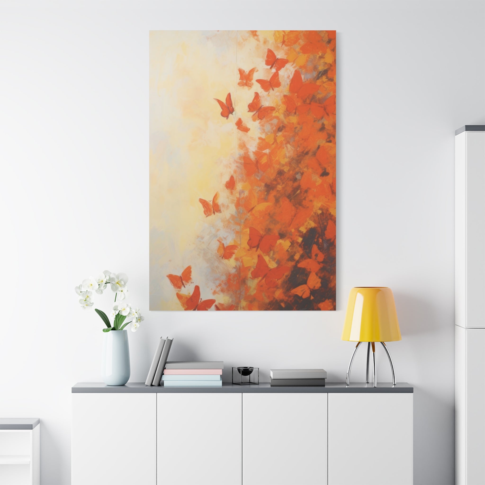 canvas-print-orange-abstract-butterfly-brush-strokes-living-room-decor-housewarming-gift-wall-art-abstract-paintings-butterfl