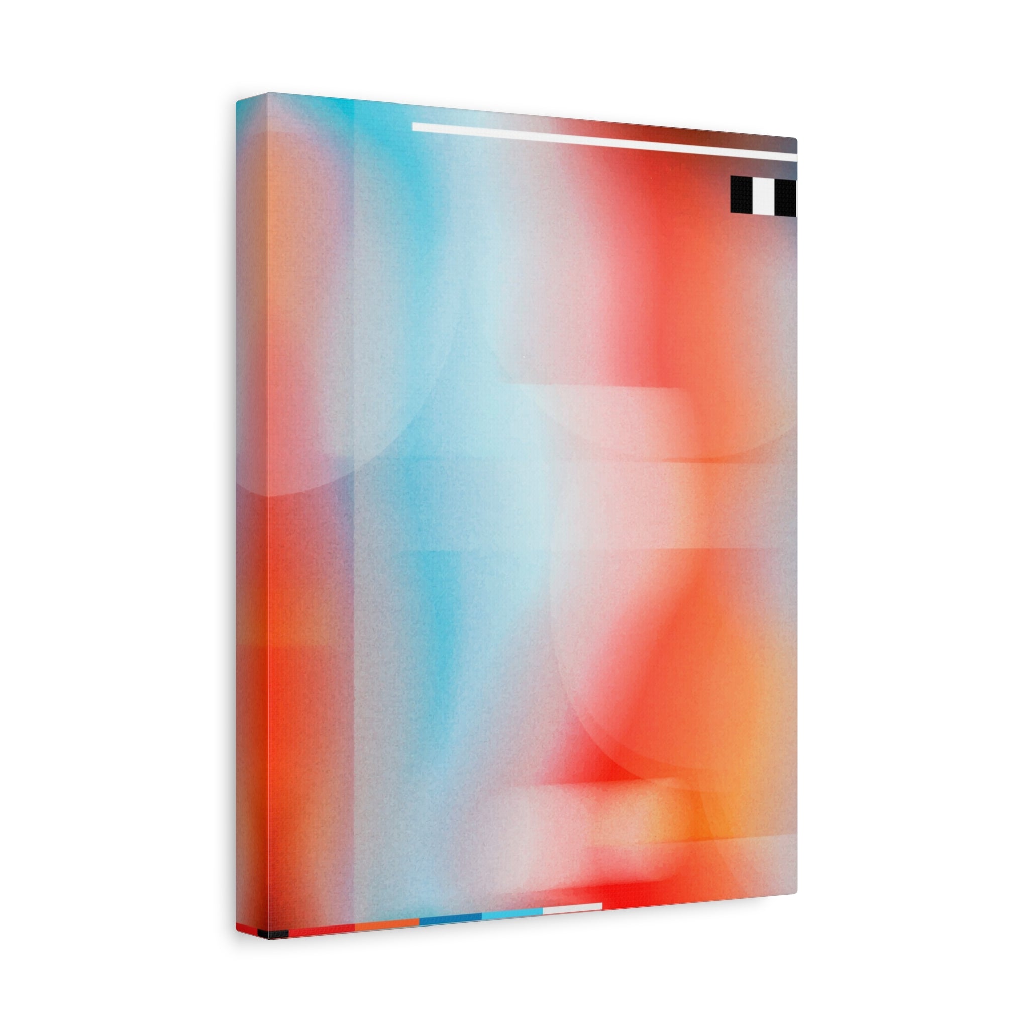 canvas-print-abstract-orange-retro-colorful-home-decor-wall-art-stretched-matte-canvas-living-room-decor-unique-gift-idea