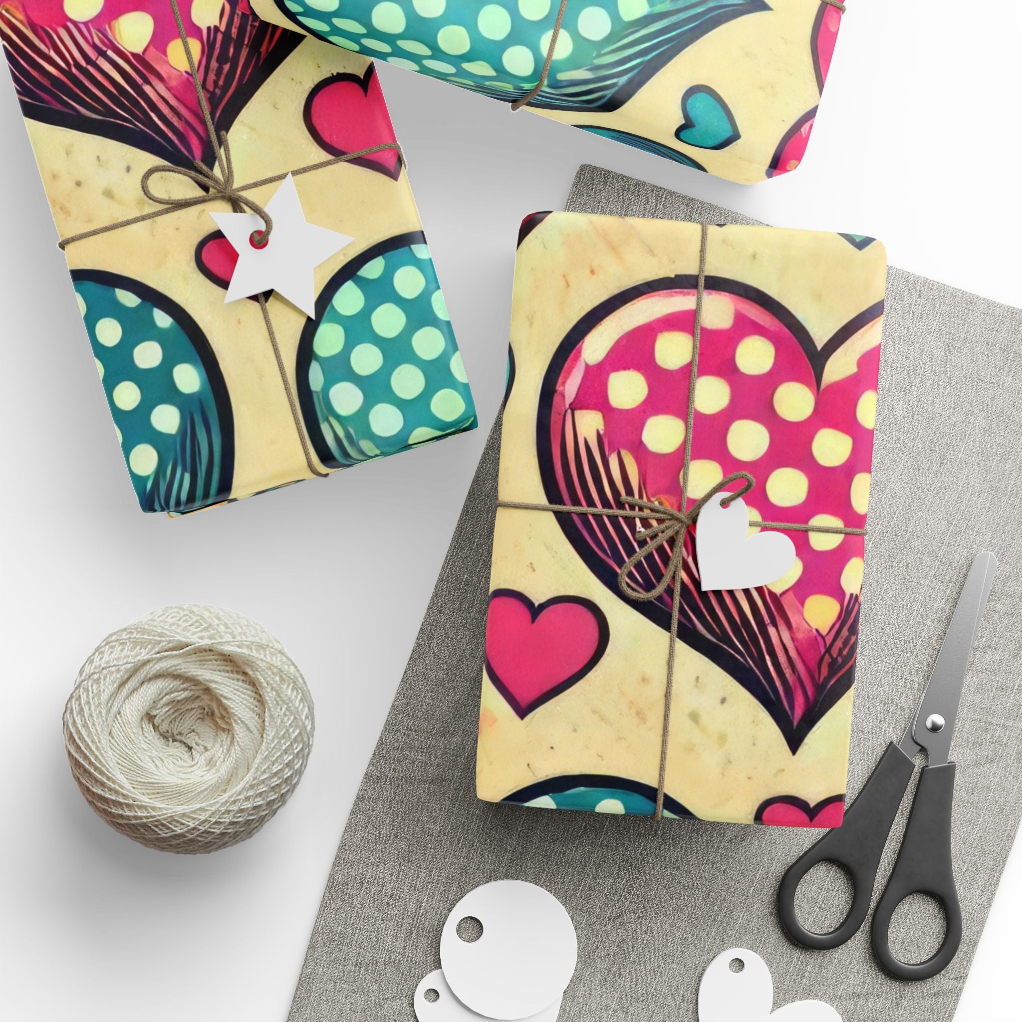 valentines-day-pop-art-gift-wrapping-papers-v-day-gift-wrap-roll-heart-love-pattern-romantic-present-packaging-anniversary-bi