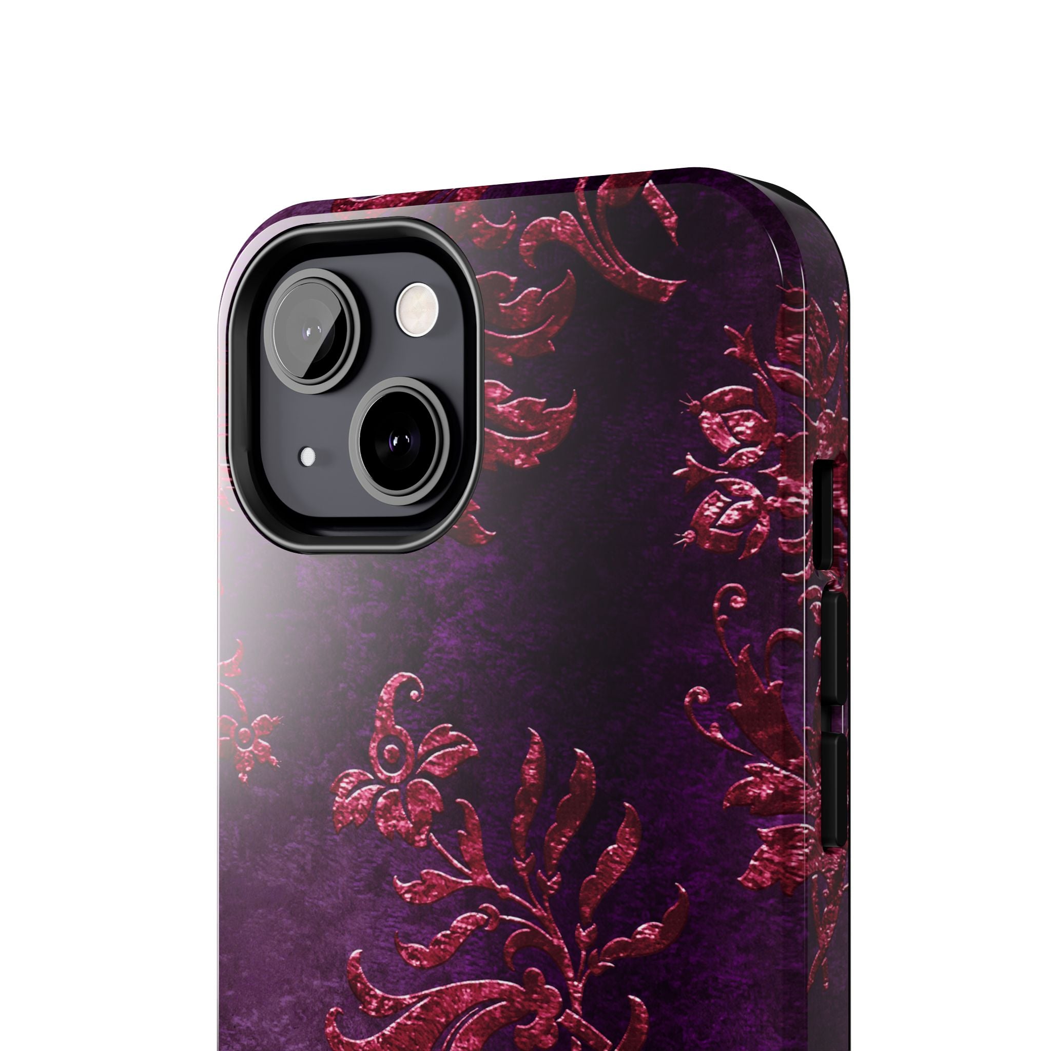 embossed-burgundy-velvet-tough-iphone-case-protective-iphone-cover-heavy-duty-iphone-case-rugged-phone-case-durable-smartphon