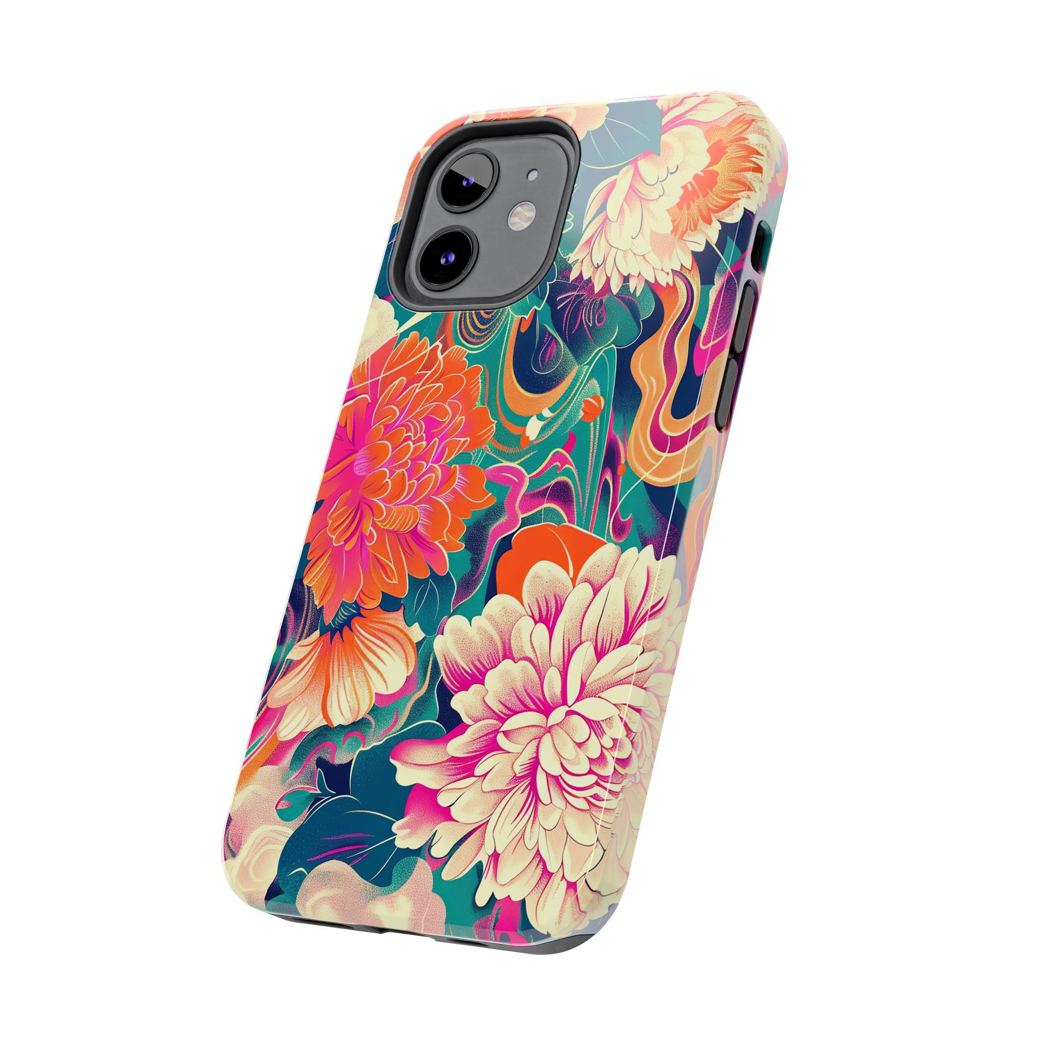iphone-tough-case-retro-japanese-flowers-floral-phone-cover-vintage-japanese-style-protective-phone-case-asian-floral-design-