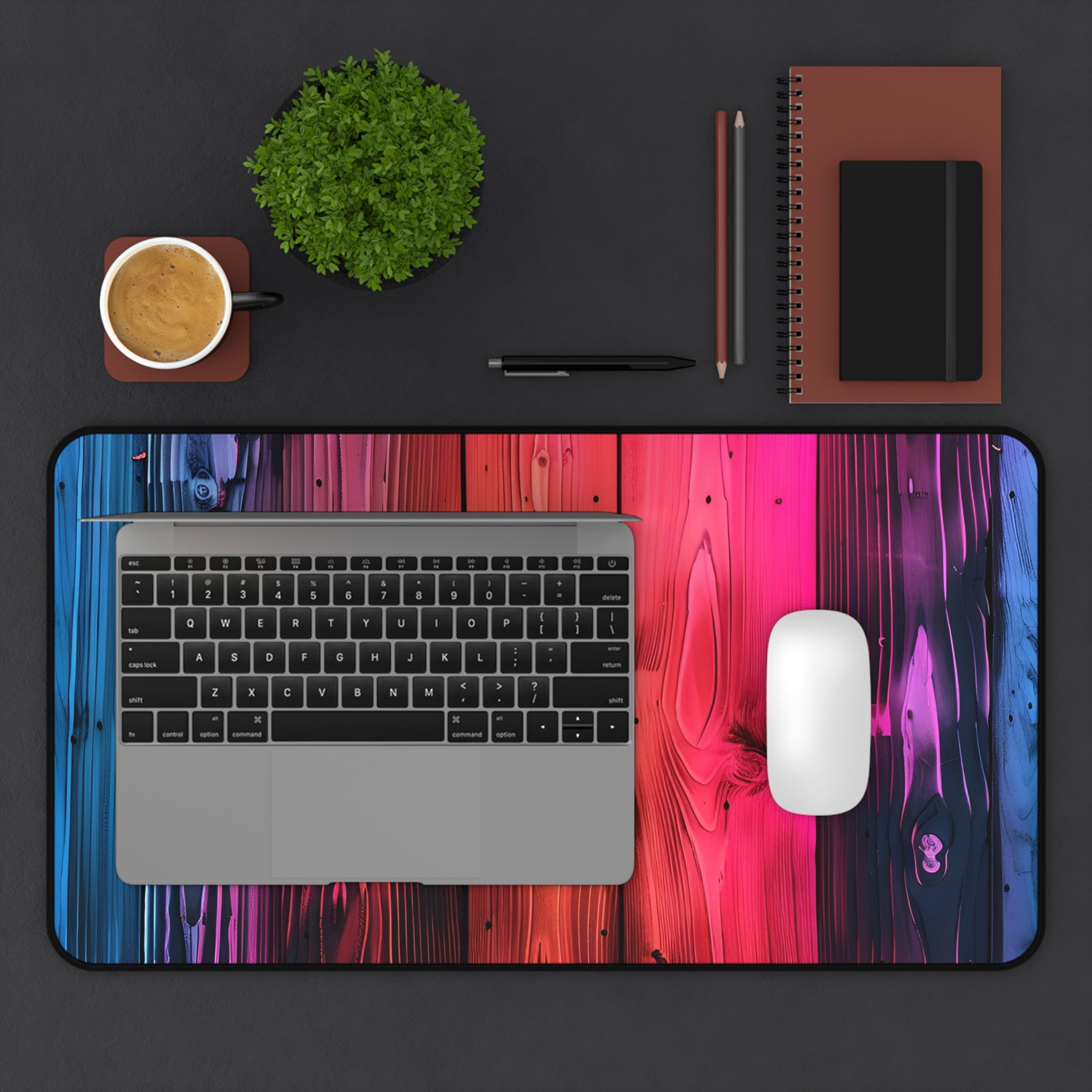 colorful-neon-wood-large-desk-mat-gaming-mouse-pad-vibrant-decor-rainbow-neon-wood-pattern-desk-mat