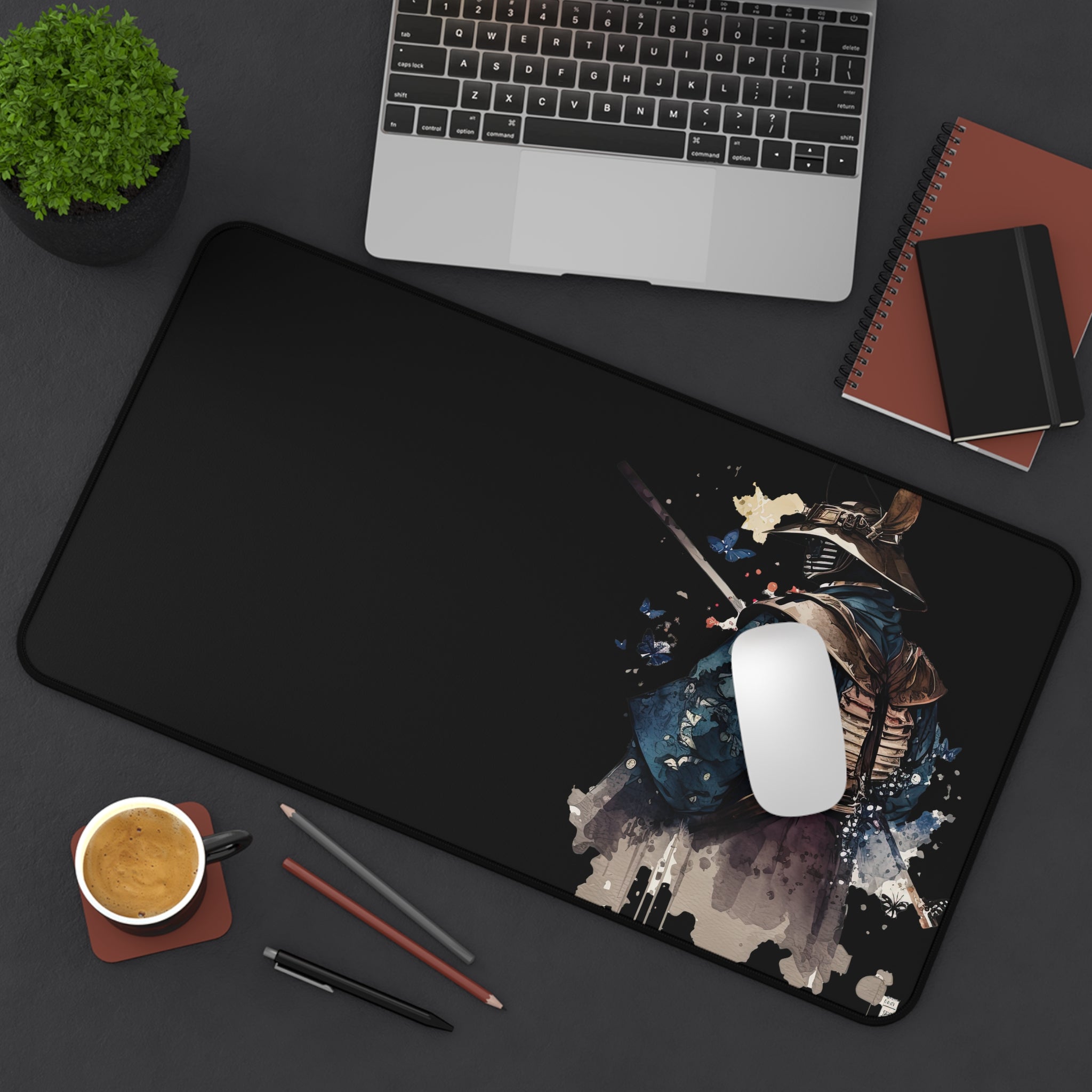 japanese-samurai-watercolor-mousepad-purple-desk-mat-samurai-desk-pad-for-home-office-large-gaming-keyboard-mat-gift-for-him