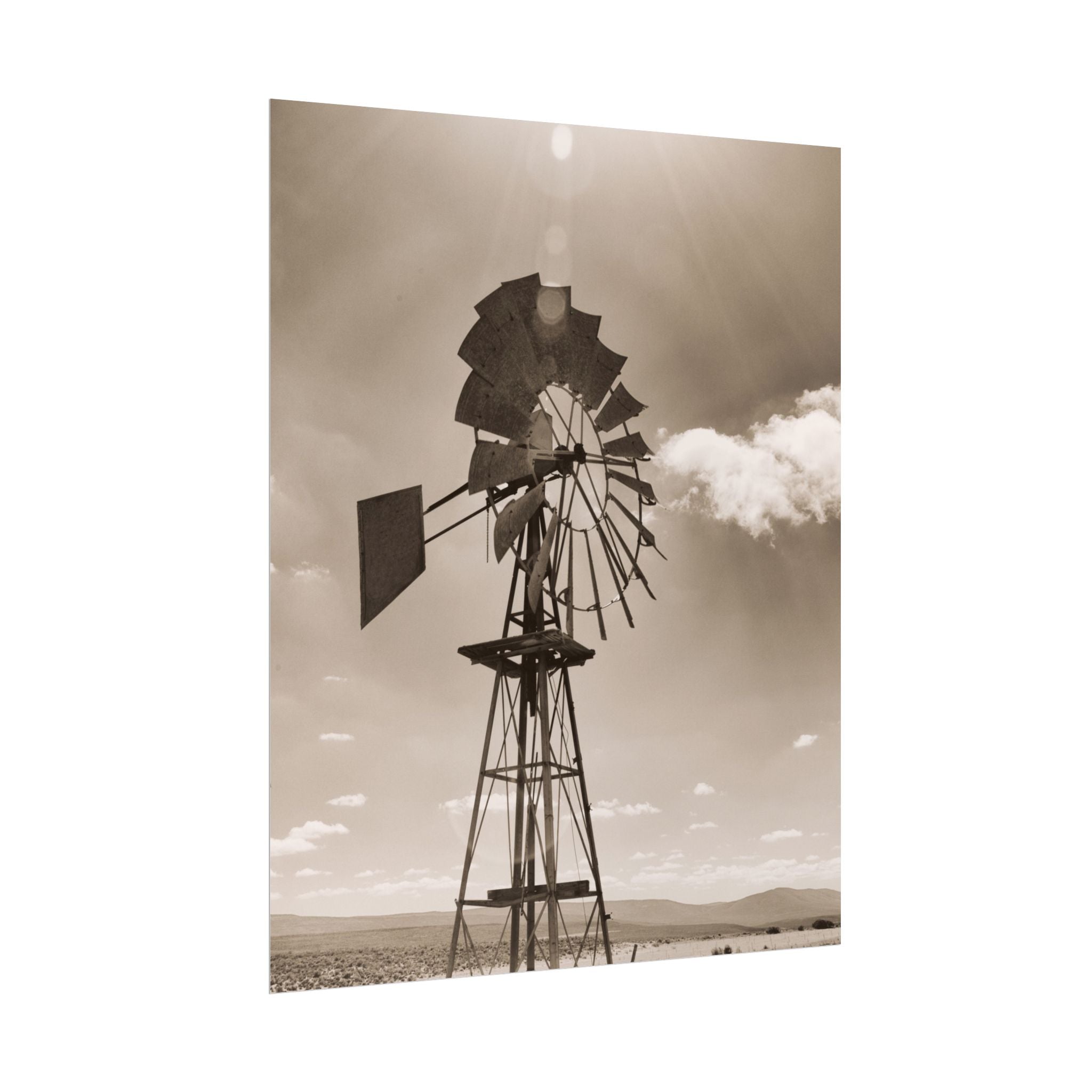 rustic-windmill-photography-poster-print-farm-house-wall-decor-gift-for-farmers-country-home-decor-windmill-wall-art