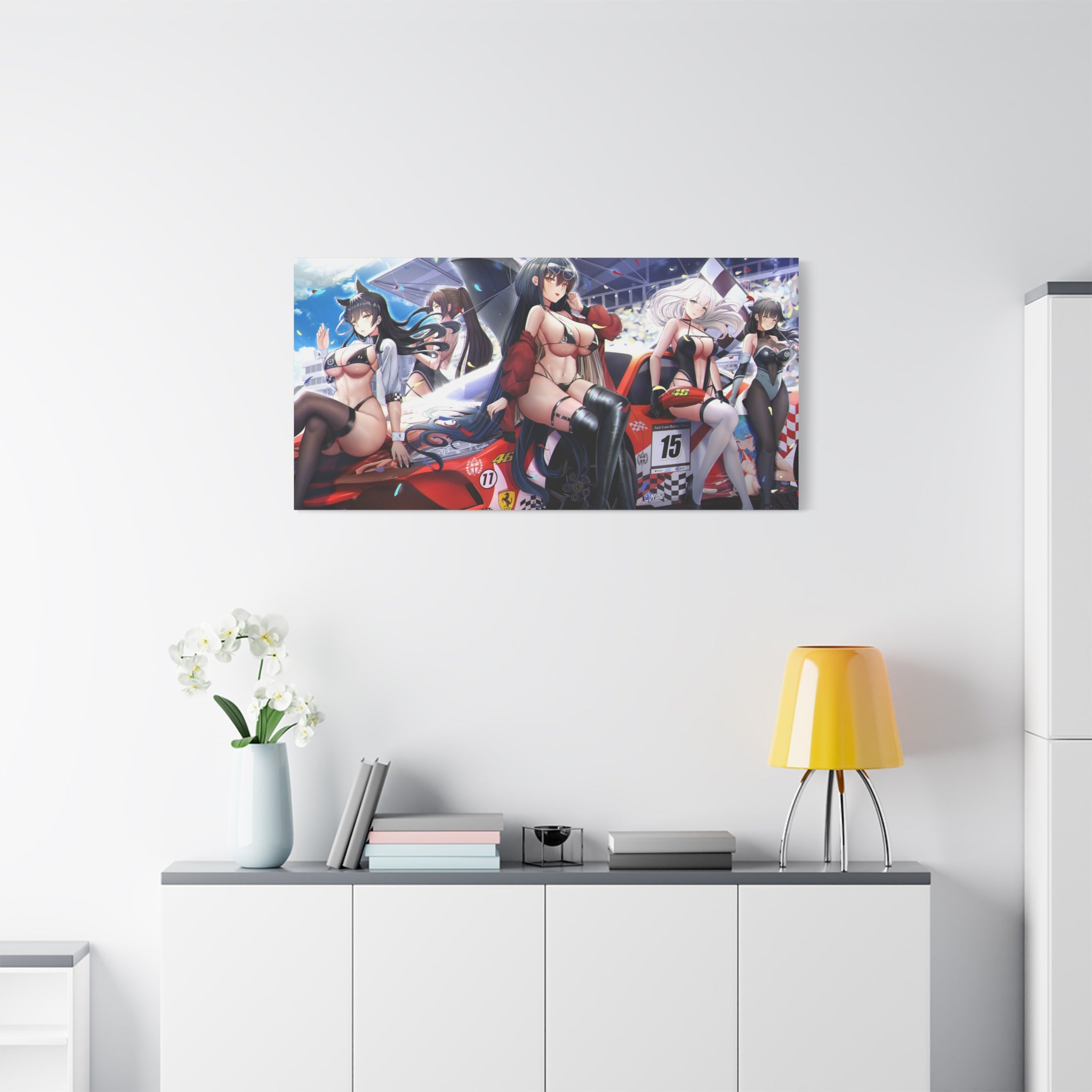 beautiful-sexy-anime-girl-canvas-print-car-race-canvas-wall-art-anime-lover-home-decor-anime-girl-poster-canvas-wall-art