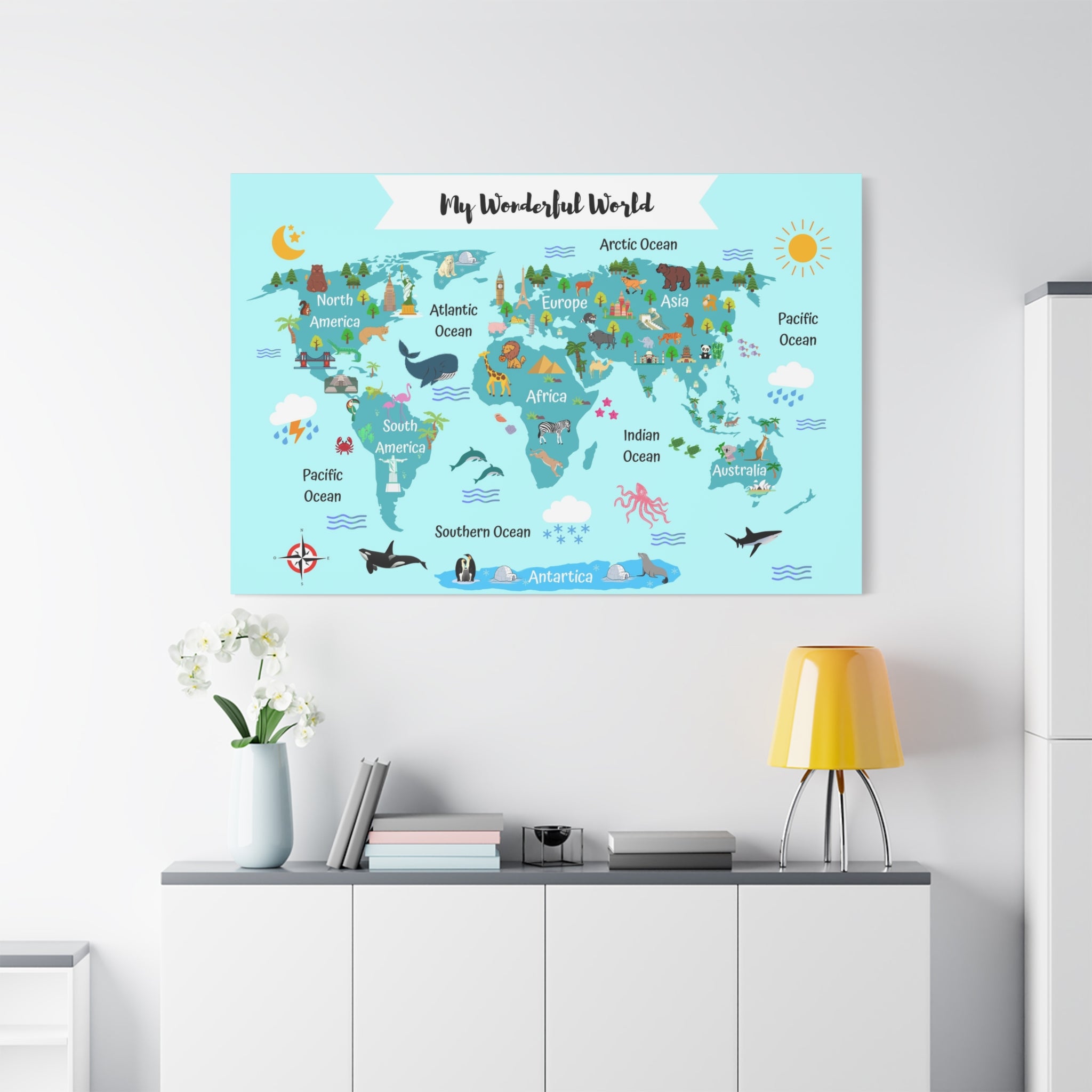 nursery-world-animals-map-canvas-print-world-map-for-kids-world-map-canvas-wall-art-home-decor