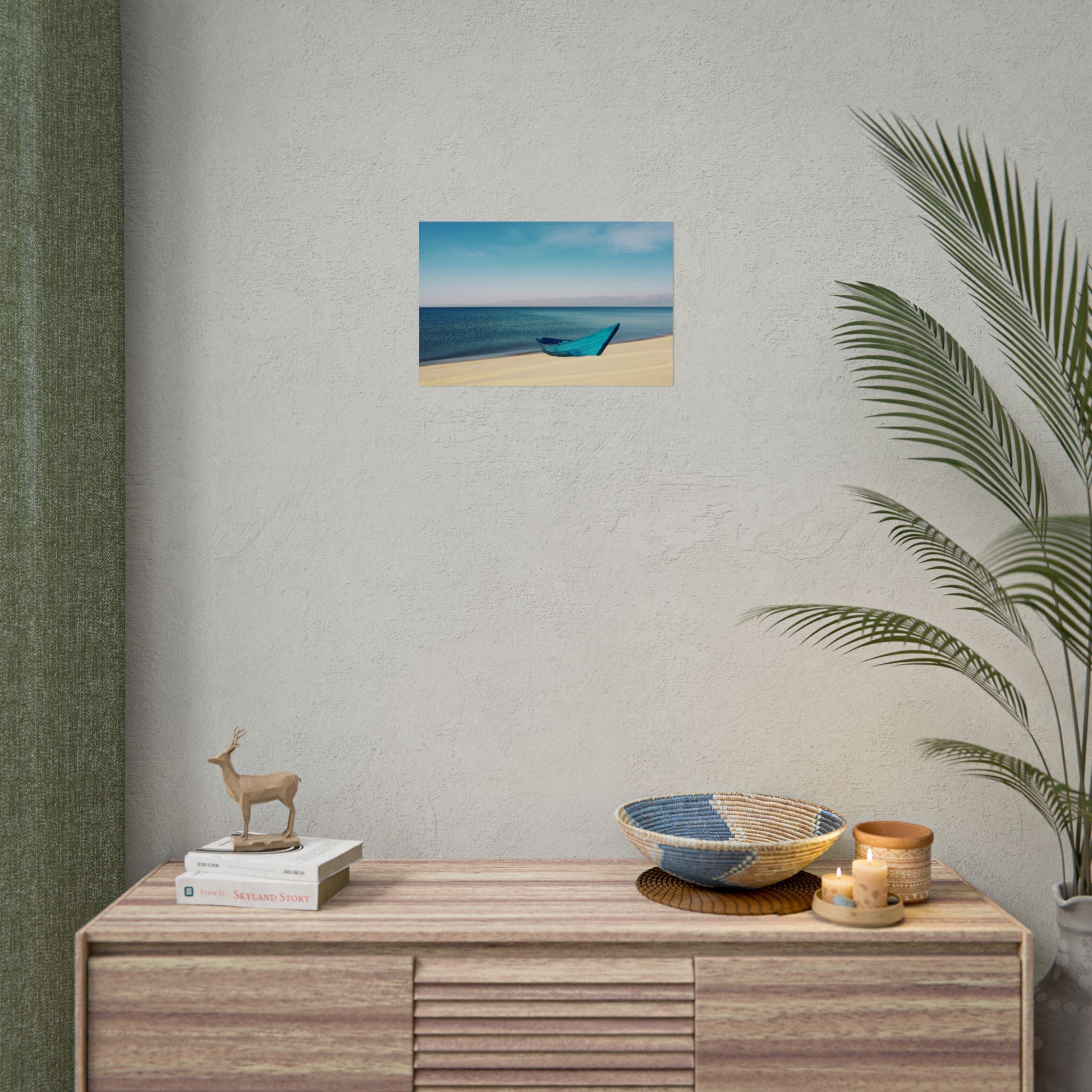 ocean-minimalist-poster-print-beach-wall-art-coastal-photography-blue-ocean-print-sand-landscape-home-office-decoration