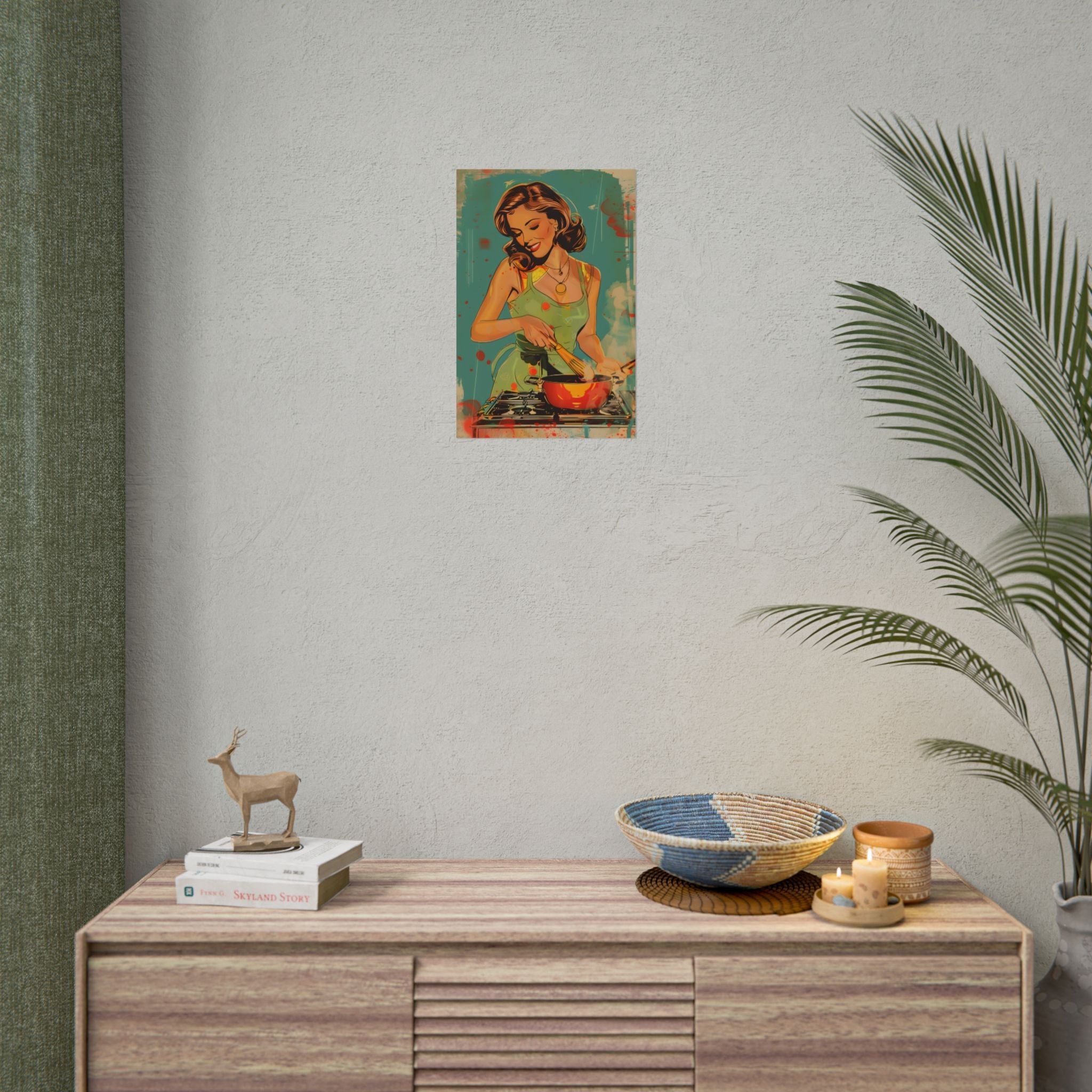 vintage-pin-up-girl-poster-print-vintage-Poster-wall-art-housewife-retro-pinup-poster-pin-up-illustration-home-decor-wall-han