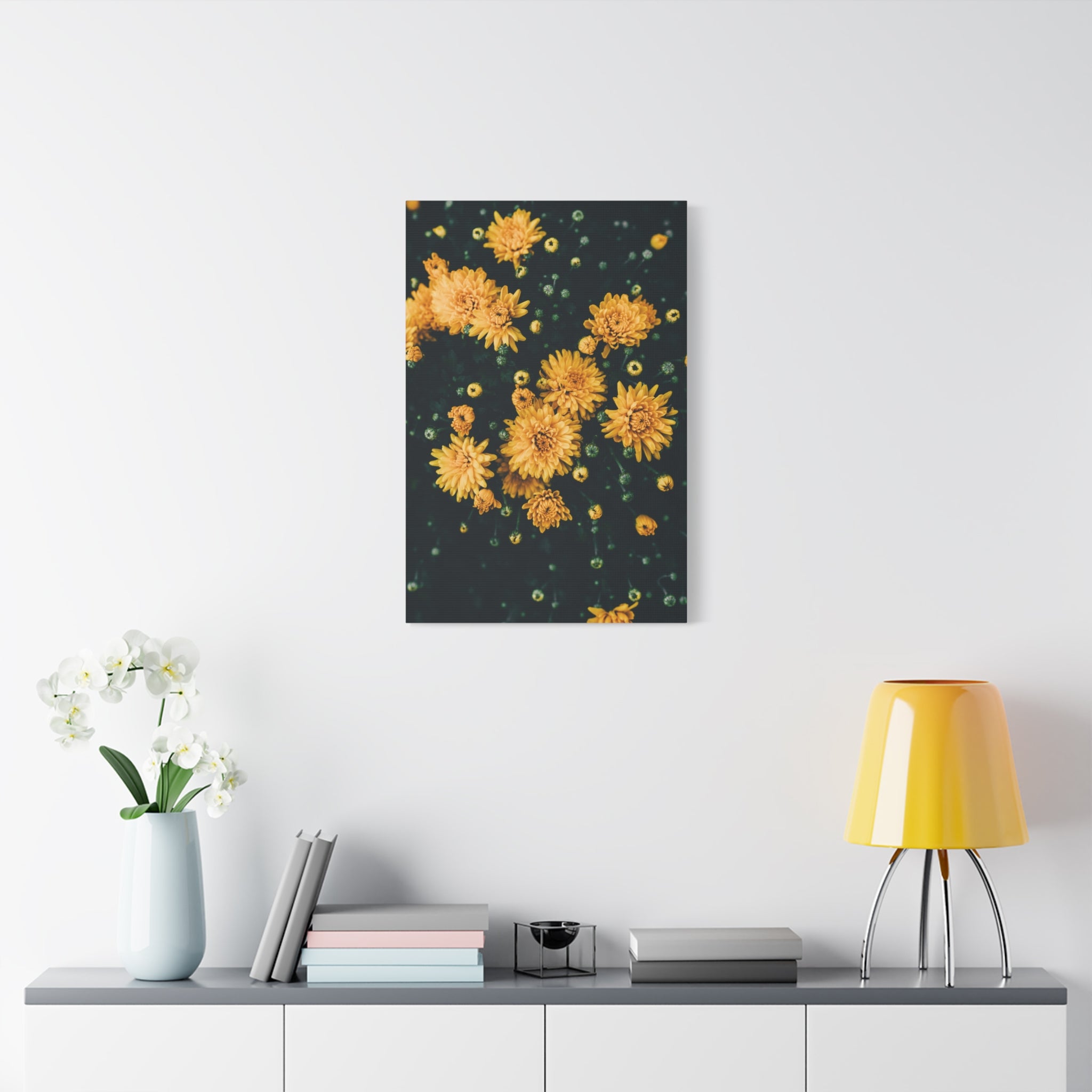 canvas-print-yellow-flower-art-matte-canvas-stretched-wall-decor-floral-home-decor-gift-bright-botanical-art-print-gallery-wr