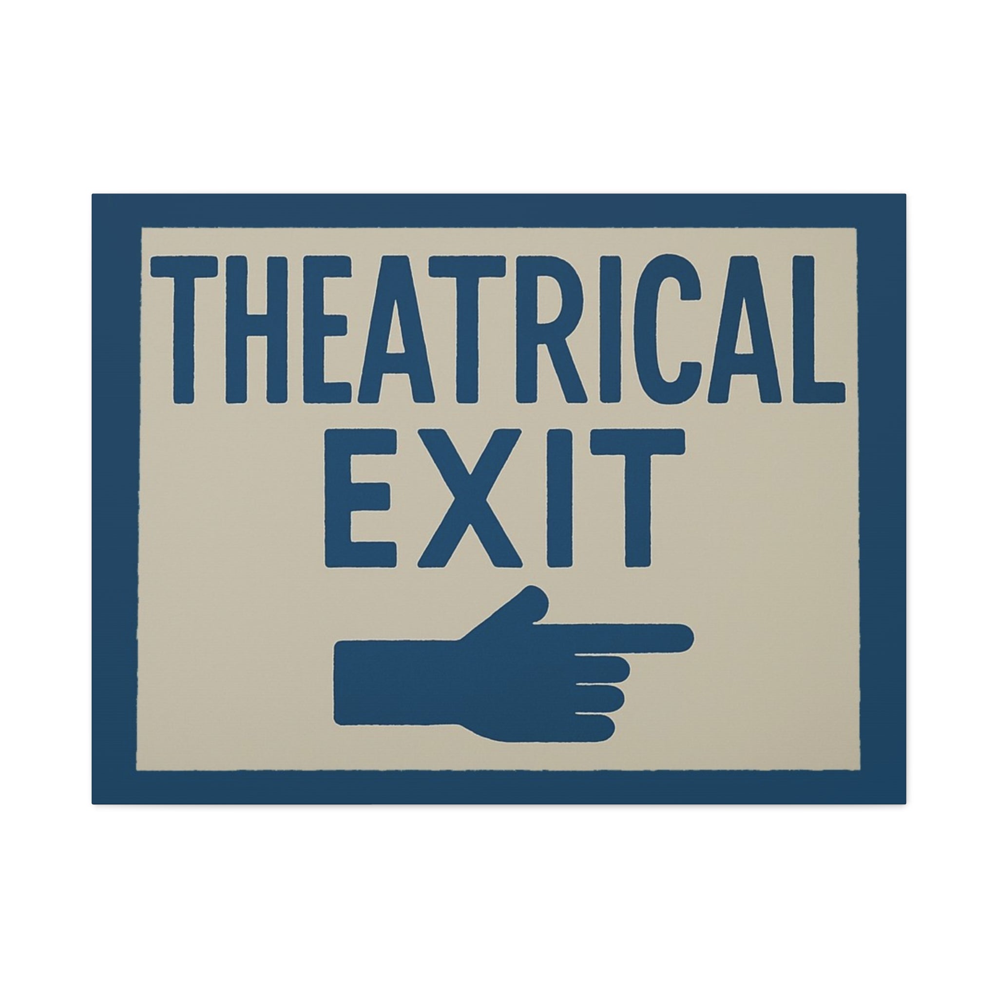 canvas-print-dramatic-exit-funny-wall-art-matte-stretched-1-25-poster-comedy-home-decor-theater-room-decoration-humorous-wall