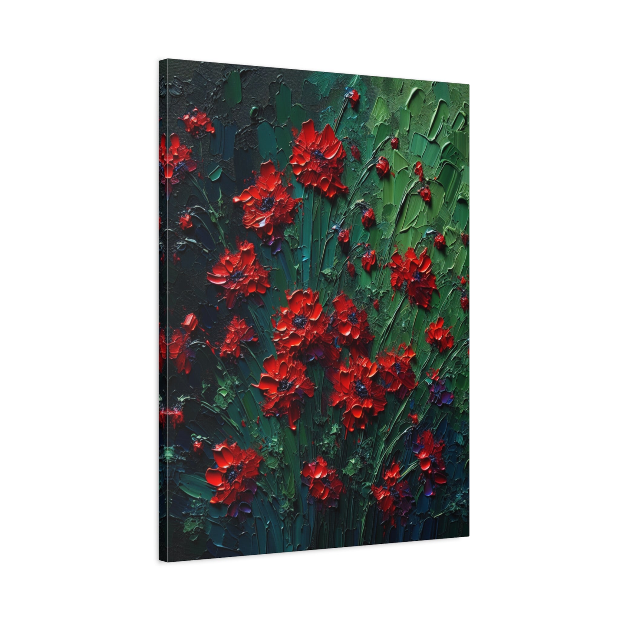 canvas-print-red-wildflowers-matte-canvas-impasto-oil-painting-stretched-wall-art-home-decor-floral-print-gift-for-nature-lov