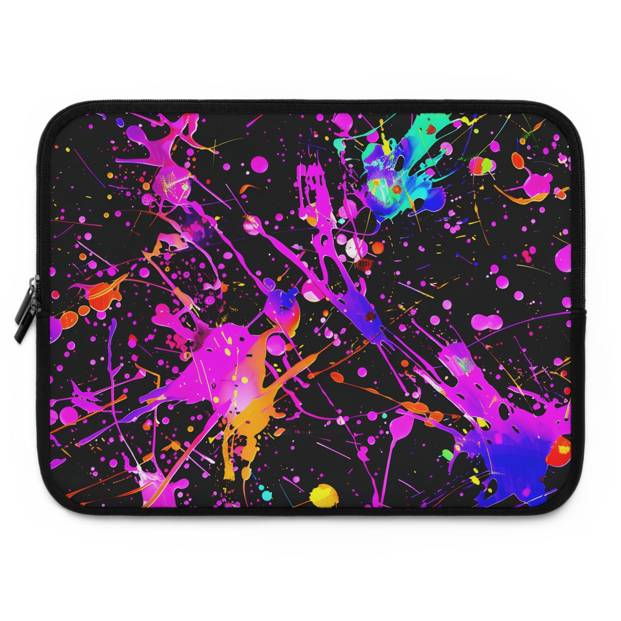 neon-abstract-paint-splatter-laptop-sleeve-pink-macbook-air-sleeve-unique-tech-accessories-colorful-laptop-case-computer-cove
