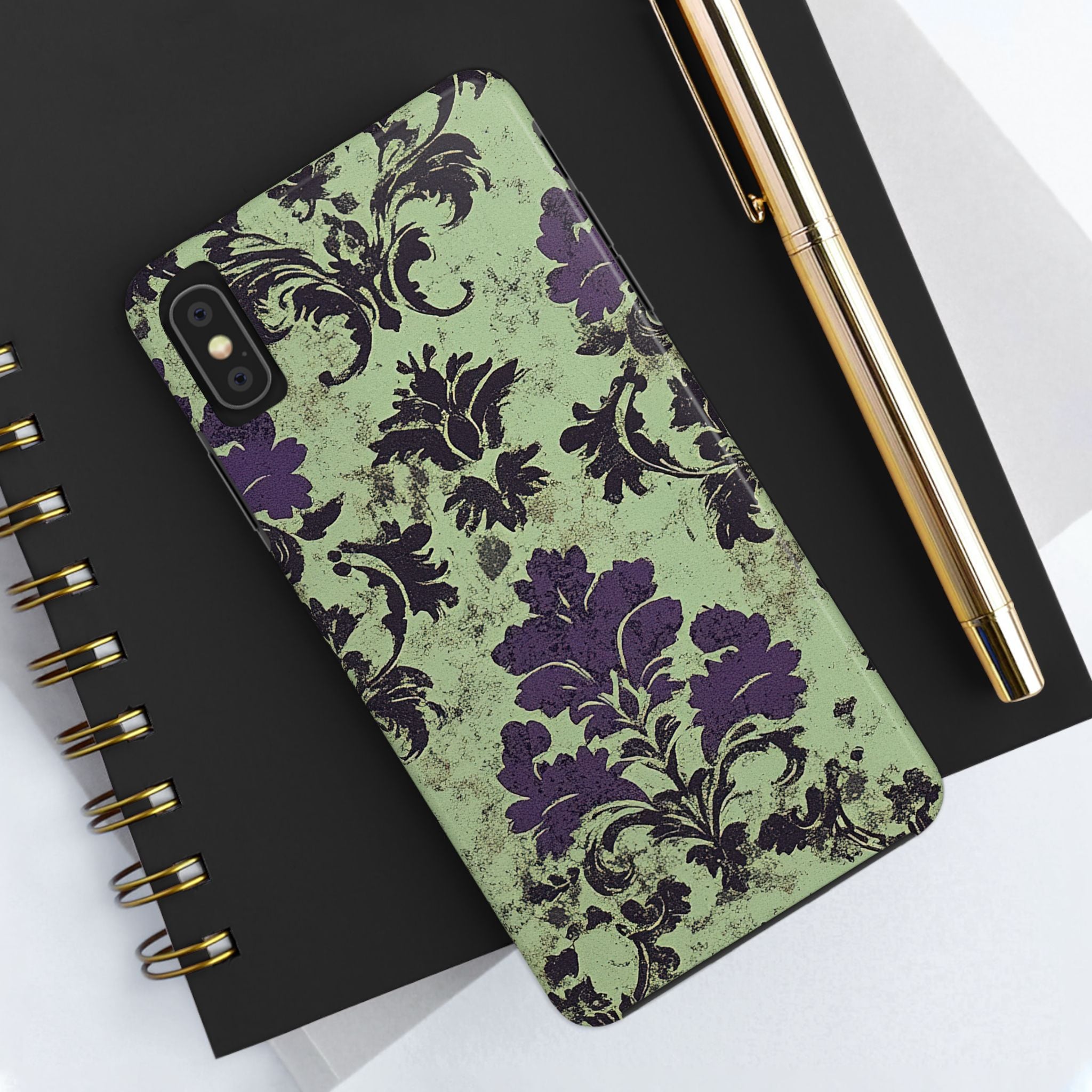 gothic-tough-iphone-case-tough-iphone-cover-dark-alternative-cell-iphone-case-spooky-goth-accessories-gothic-gift-for-him-her